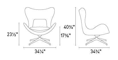 Lazy Fabric/Metal Customizable Upholstered Swivel Lounge Armchair