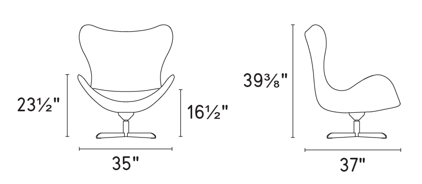 Lazy Fabric/Metal Customizable Upholstered Swivel Tilting Lounge Armchair