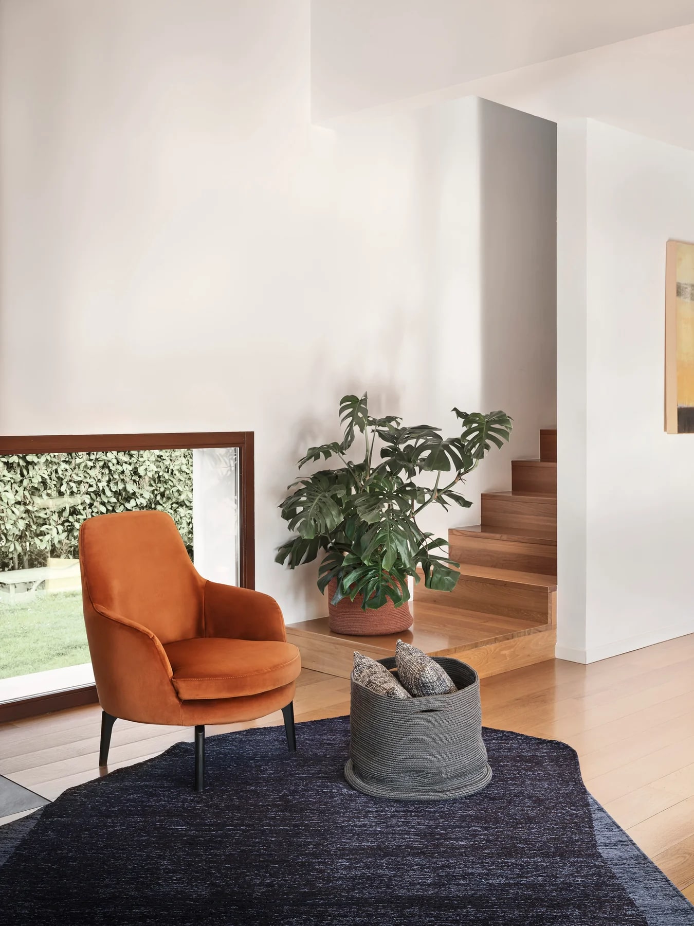 Roche Medium Chenille/Cotton/Polyester Organic Shaped Rug