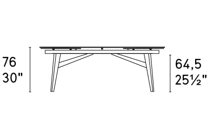 Abrey W78.7"-98.4"-118.1" Ceramic/Wood Customizable Extendable Elliptical Dining Table