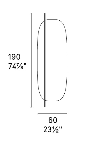 Vanity Large Oval Wall Mirror