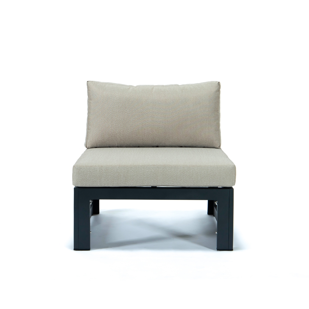 Chelsea 7-Piece Patio Polyester Set w/Fire Pit Table