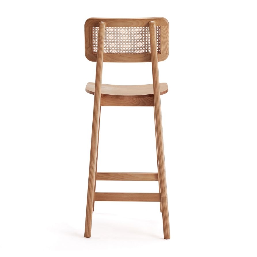 Versailles Rattan/Wood Counter Stool