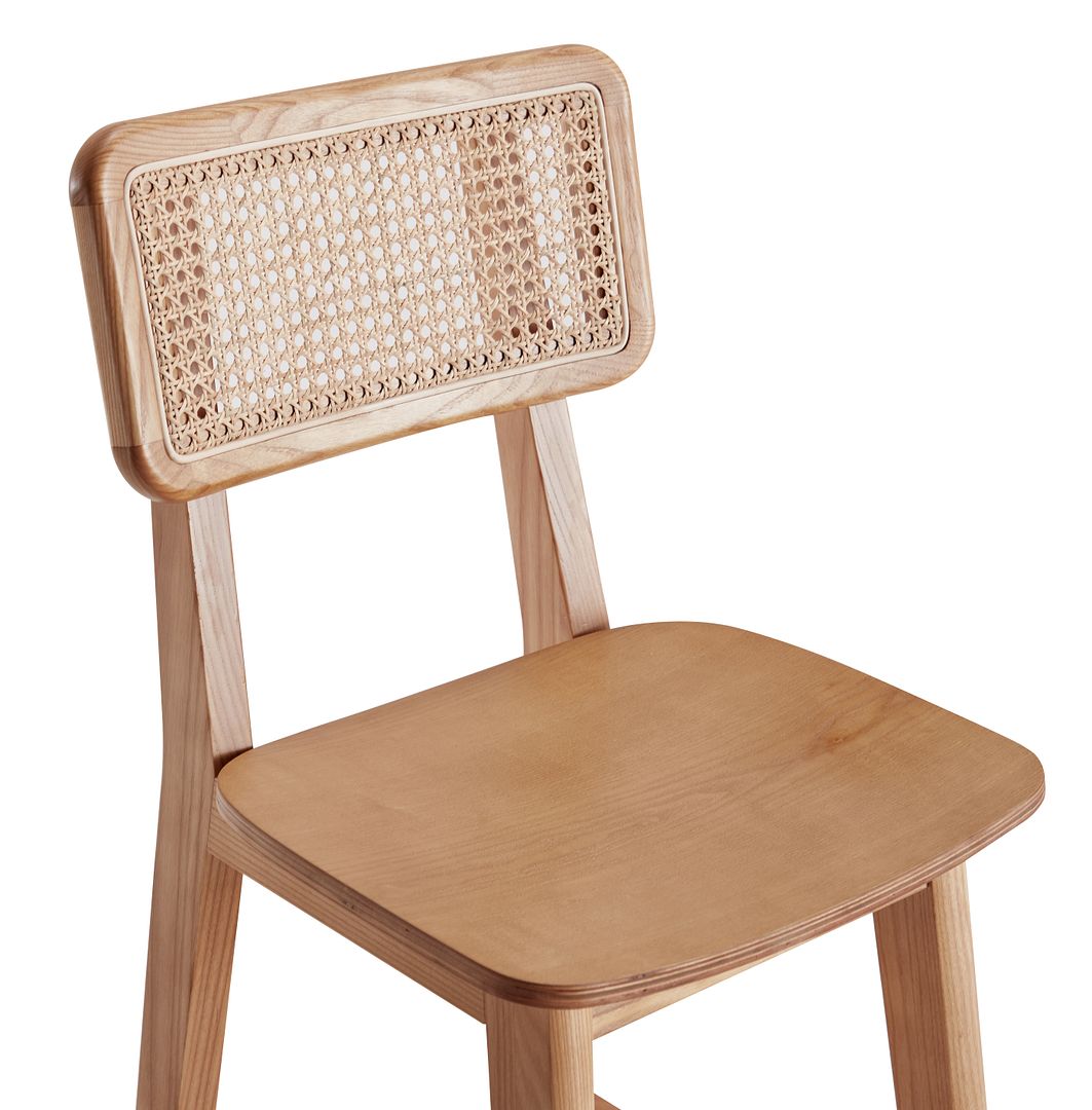Versailles Rattan/Wood Counter Stool