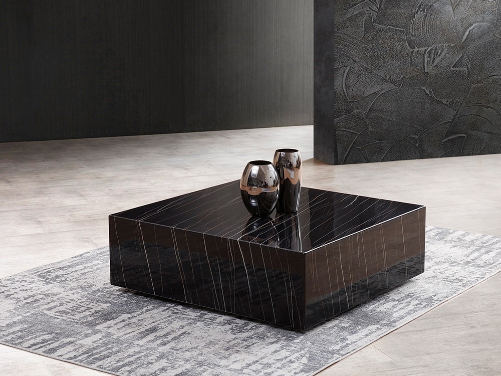 Cube Marble Coffee Table