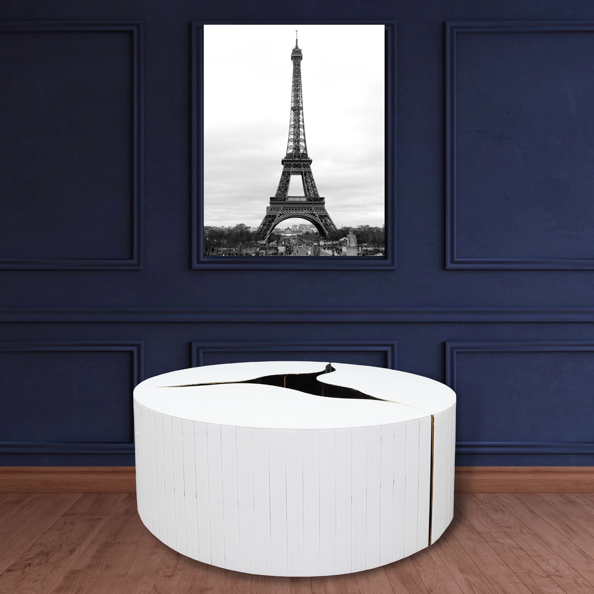 Timeless 3-Piece Round Coffee Table Set