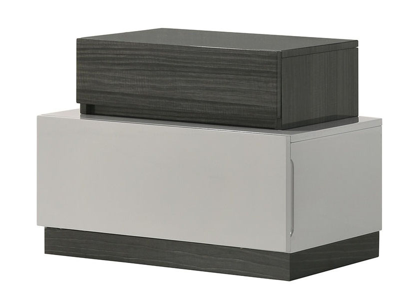 Cube 18.5" Tall 2 Drawer Nightstand