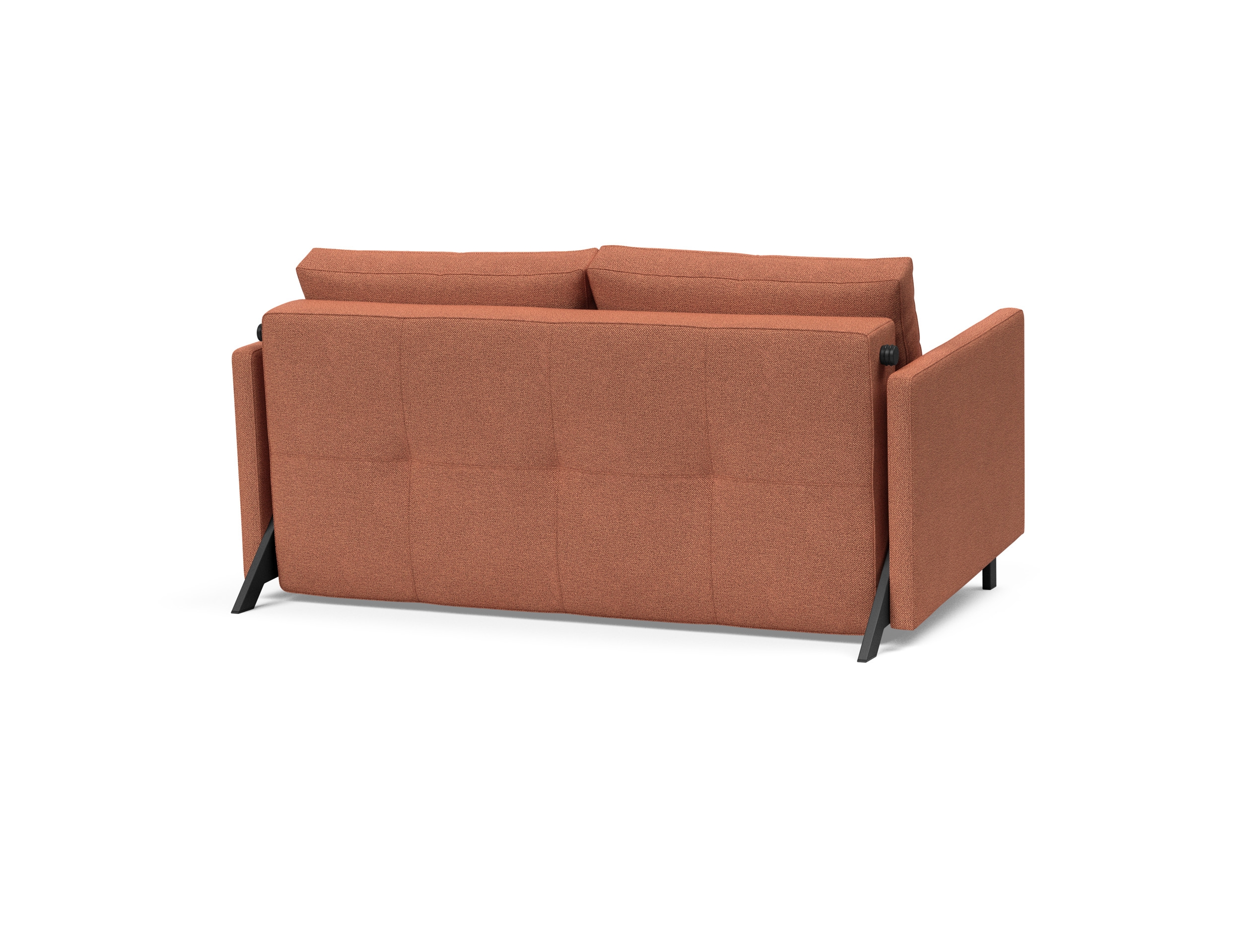 Cubed 02 Deluxe Fabric Sofa Bed w/Arms, Full Size