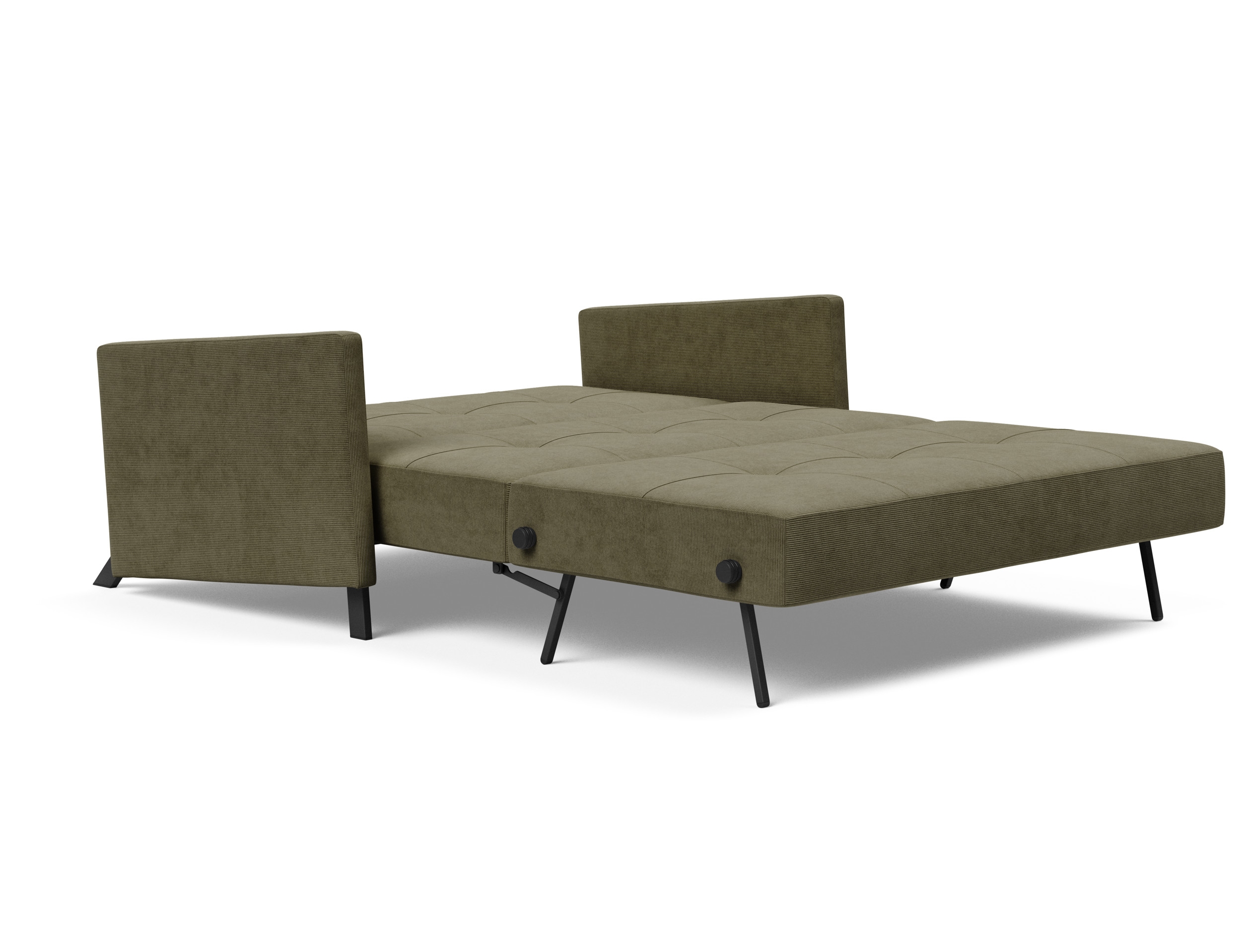 Cubed 02 Deluxe Fabric Sofa Bed w/Arms, Full Size