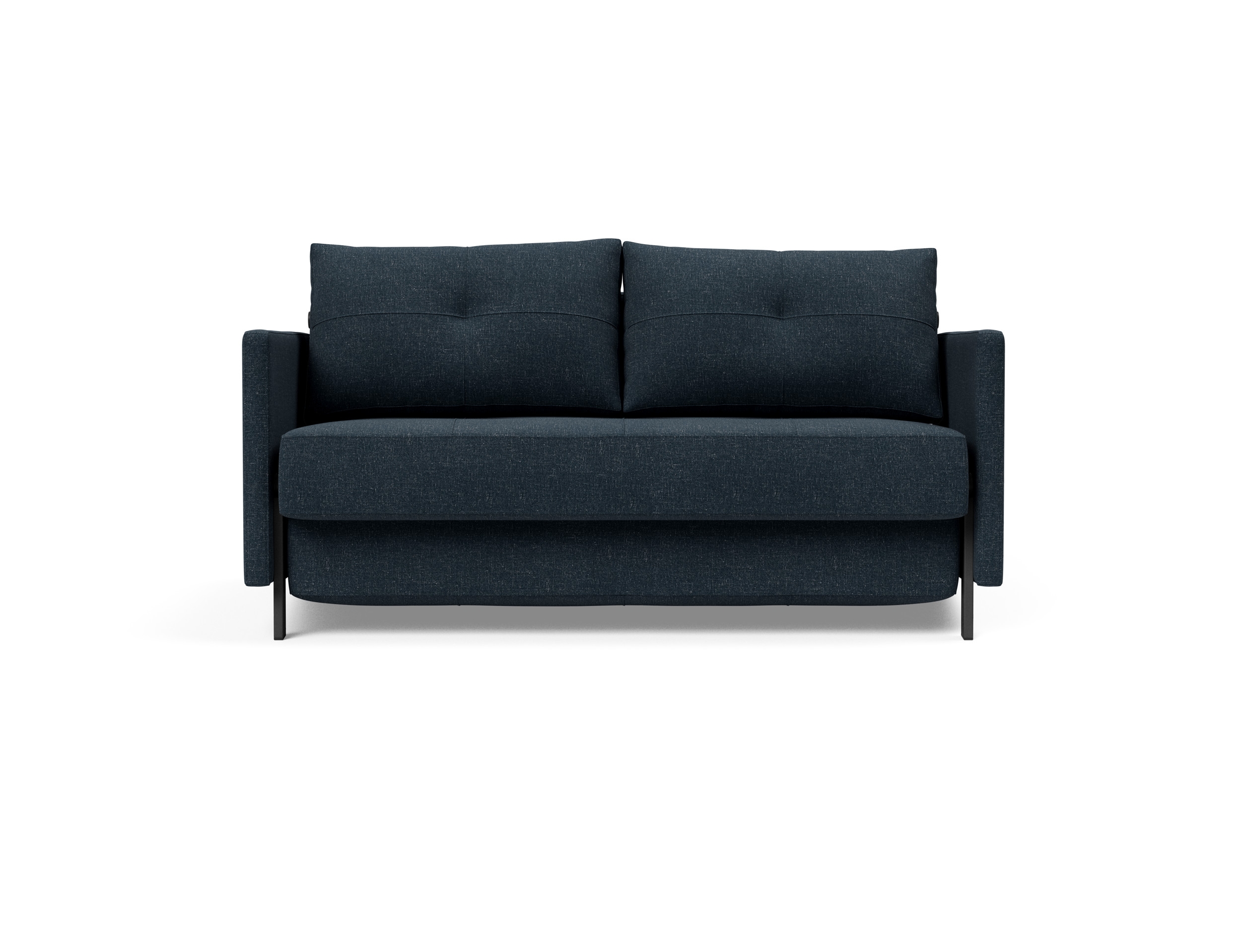 Cubed 02 Deluxe Fabric Sofa Bed w/Arms, Full Size