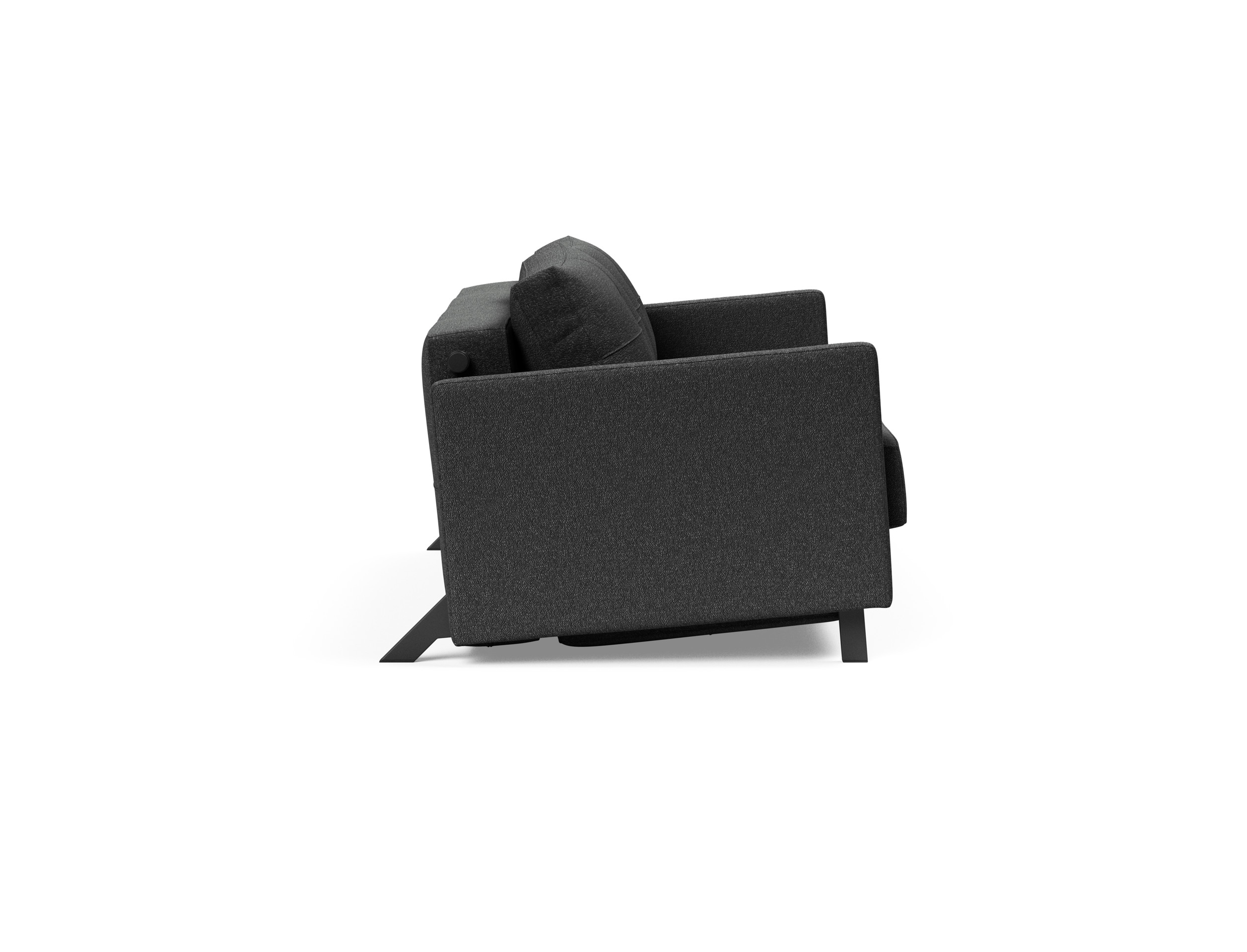 Cubed 02 Deluxe Fabric Sofa Bed w/Arms, Full Size