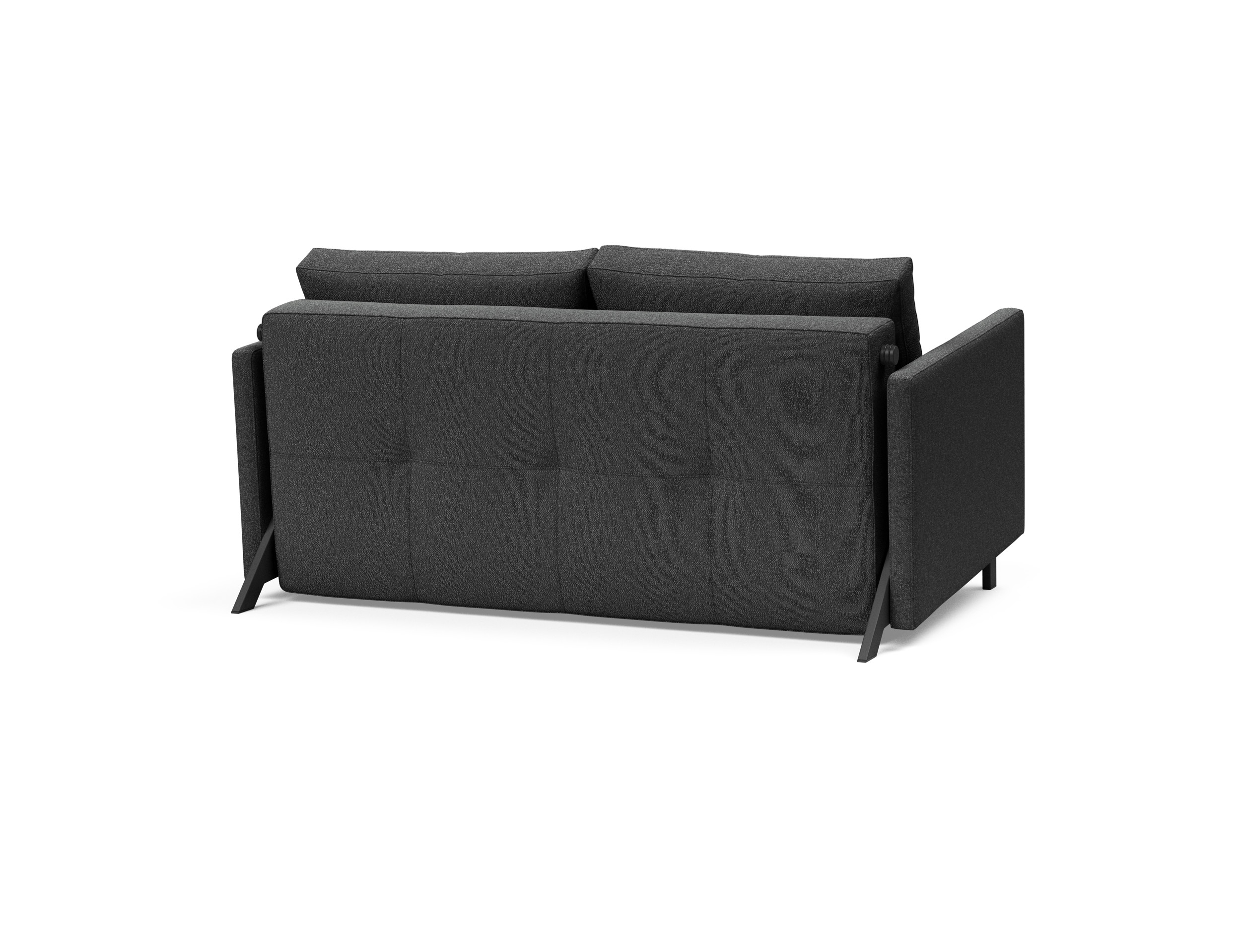 Cubed 02 Deluxe Fabric Sofa Bed w/Arms, Full Size