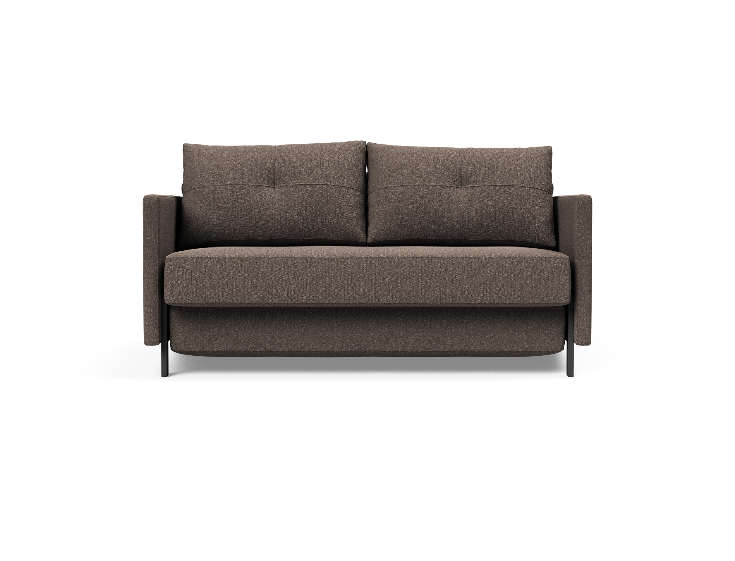 Cubed 02 Deluxe Fabric Sofa Bed w/Arms, Full Size