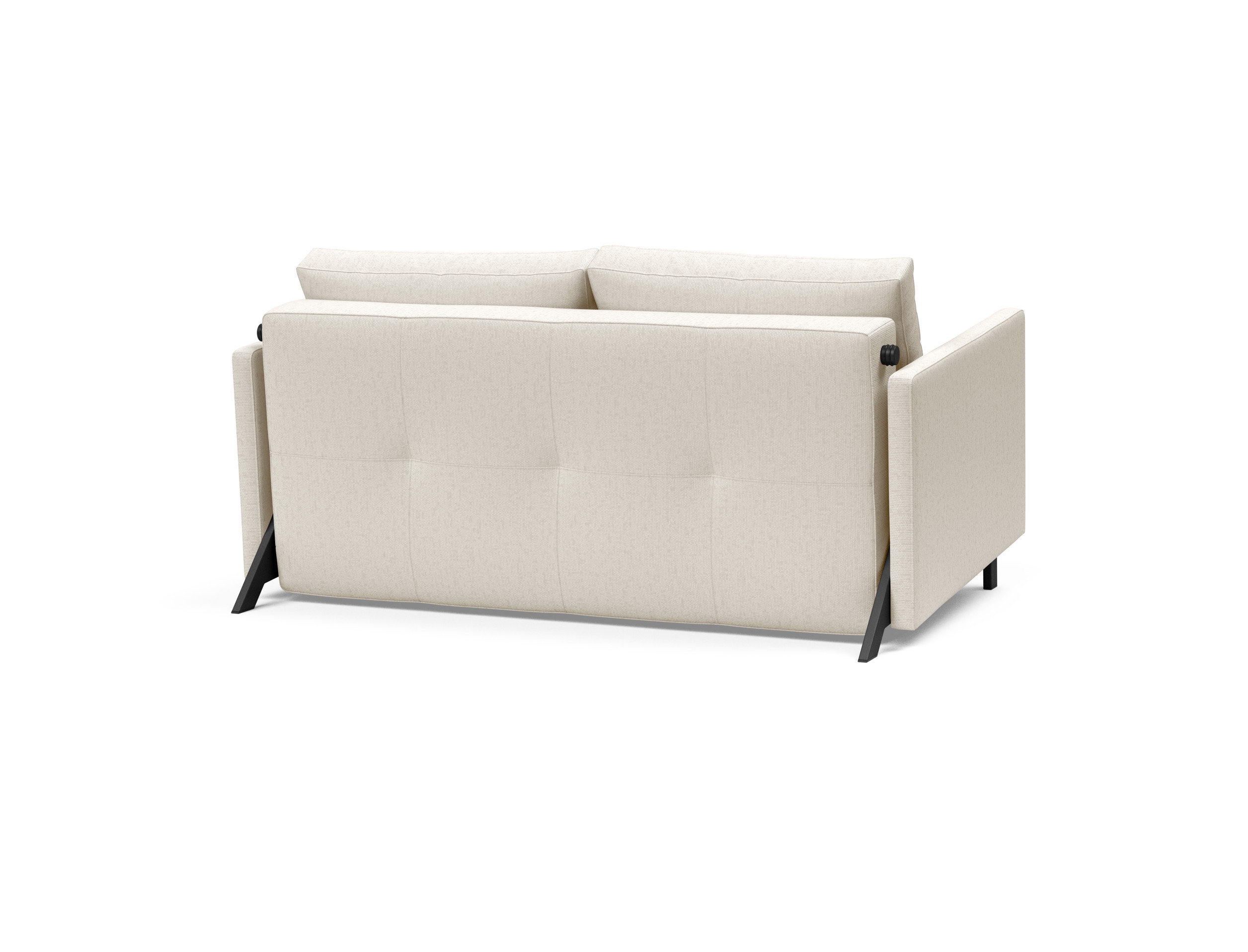 Cubed 02 Deluxe Fabric Sofa Bed w/Arms, Full Size
