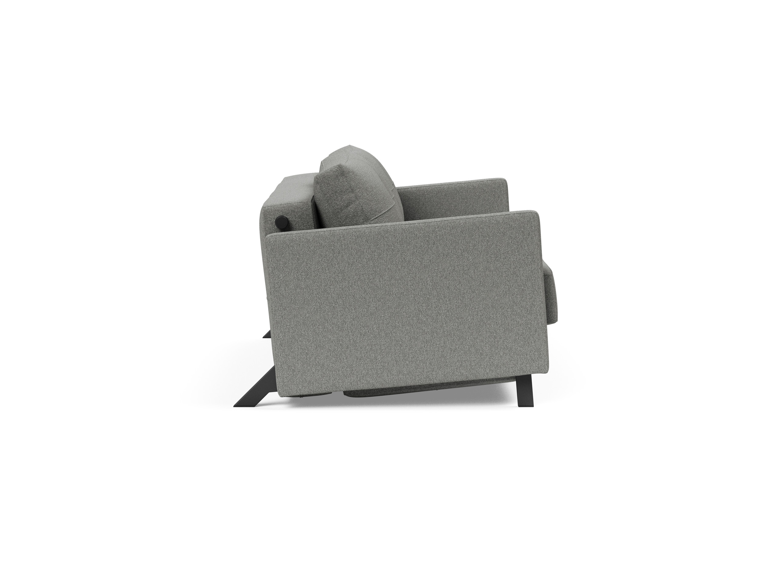 Cubed 02 Deluxe Fabric Sofa Bed w/Arms, Full Size