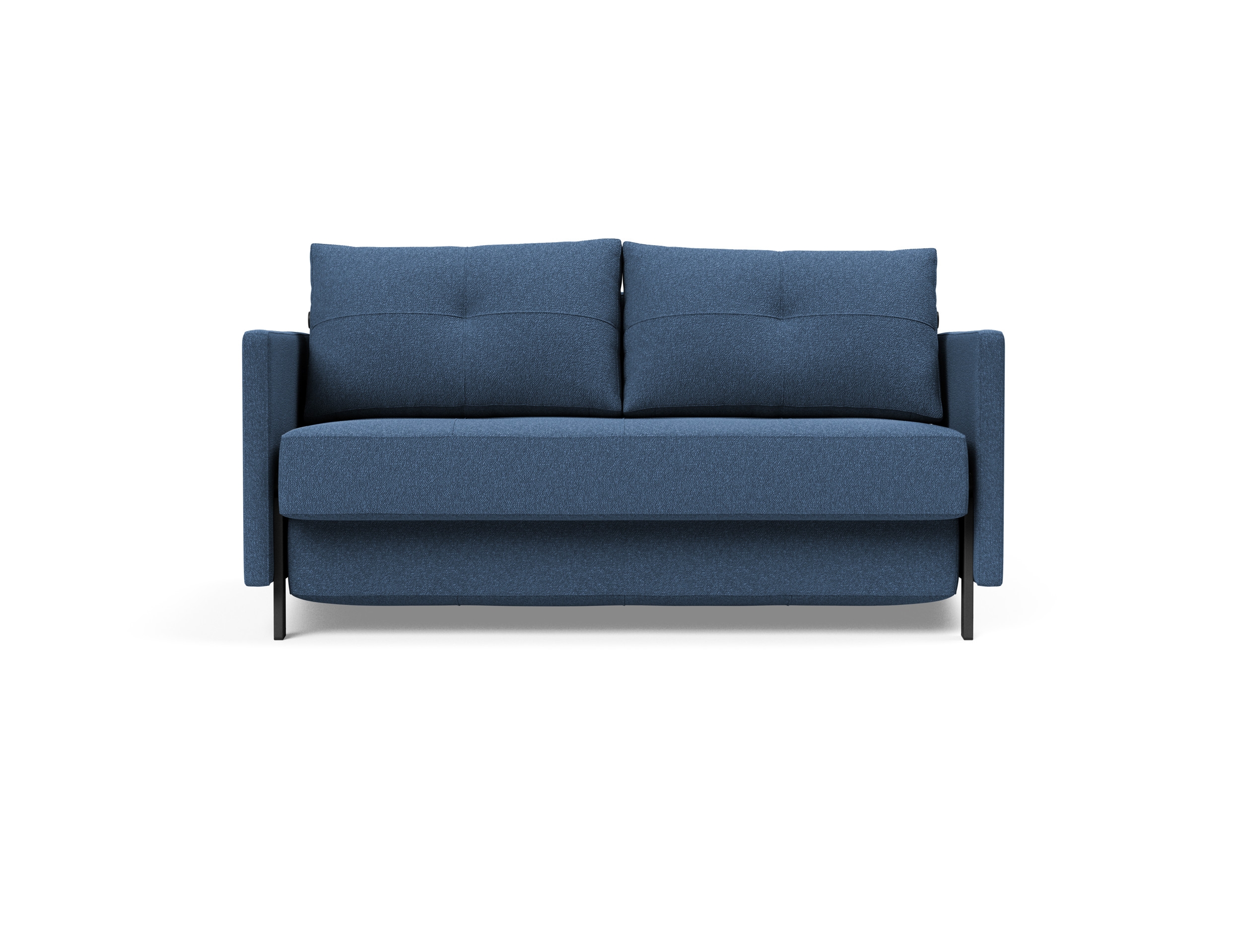 Cubed 02 Deluxe Fabric Sofa Bed w/Arms, Full Size