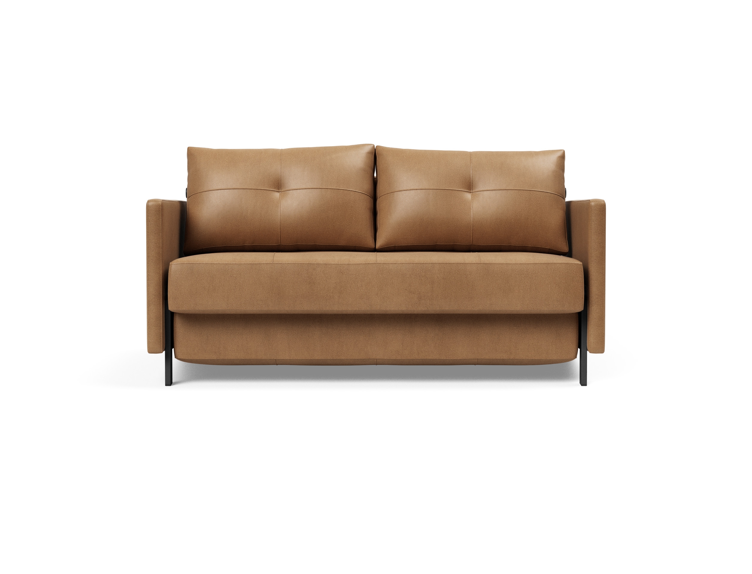 Cubed 02 Deluxe Fabric Sofa Bed w/Arms, Full Size