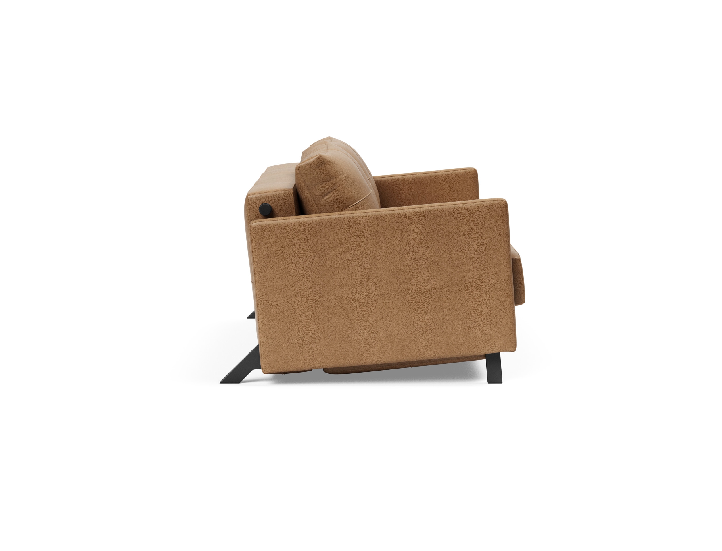 Cubed 02 Deluxe Fabric Sofa Bed w/Arms, Full Size