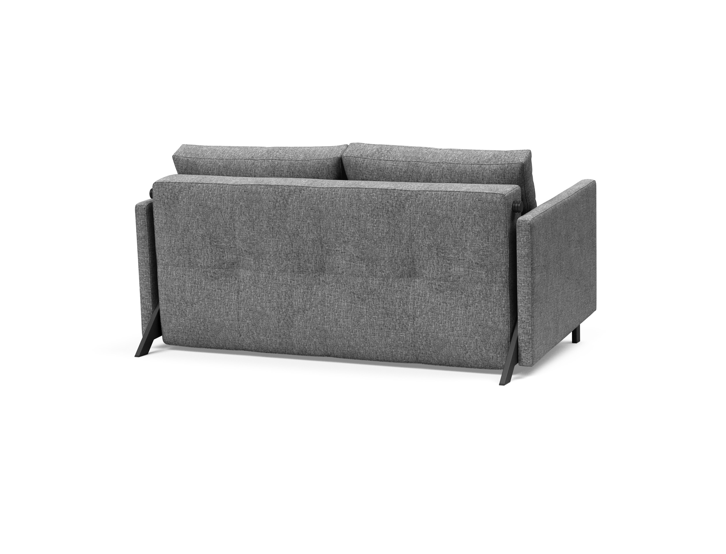 Cubed 02 Deluxe Fabric Sofa Bed w/Arms, Full Size