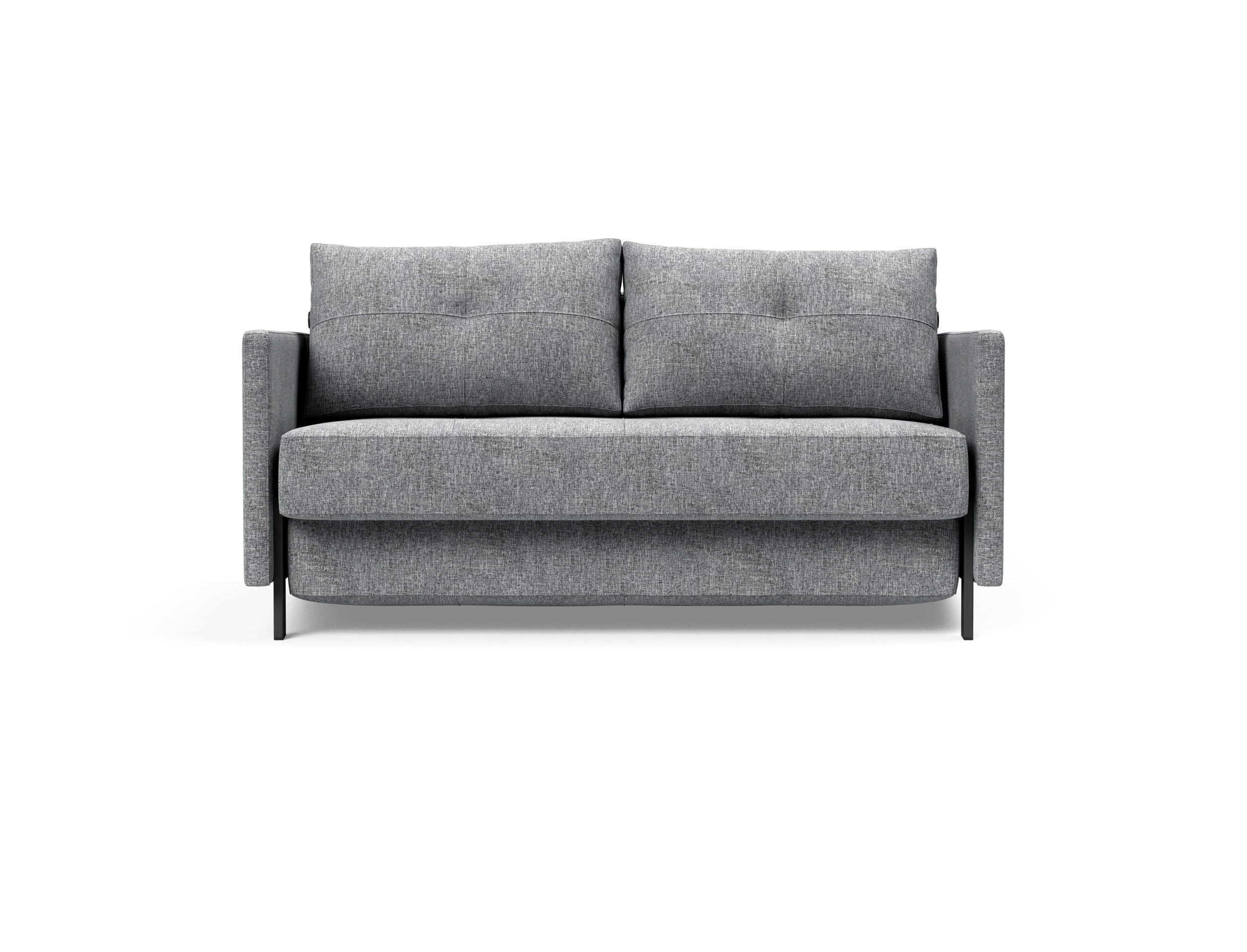 Cubed 02 Deluxe Fabric Sofa Bed w/Arms, Full Size