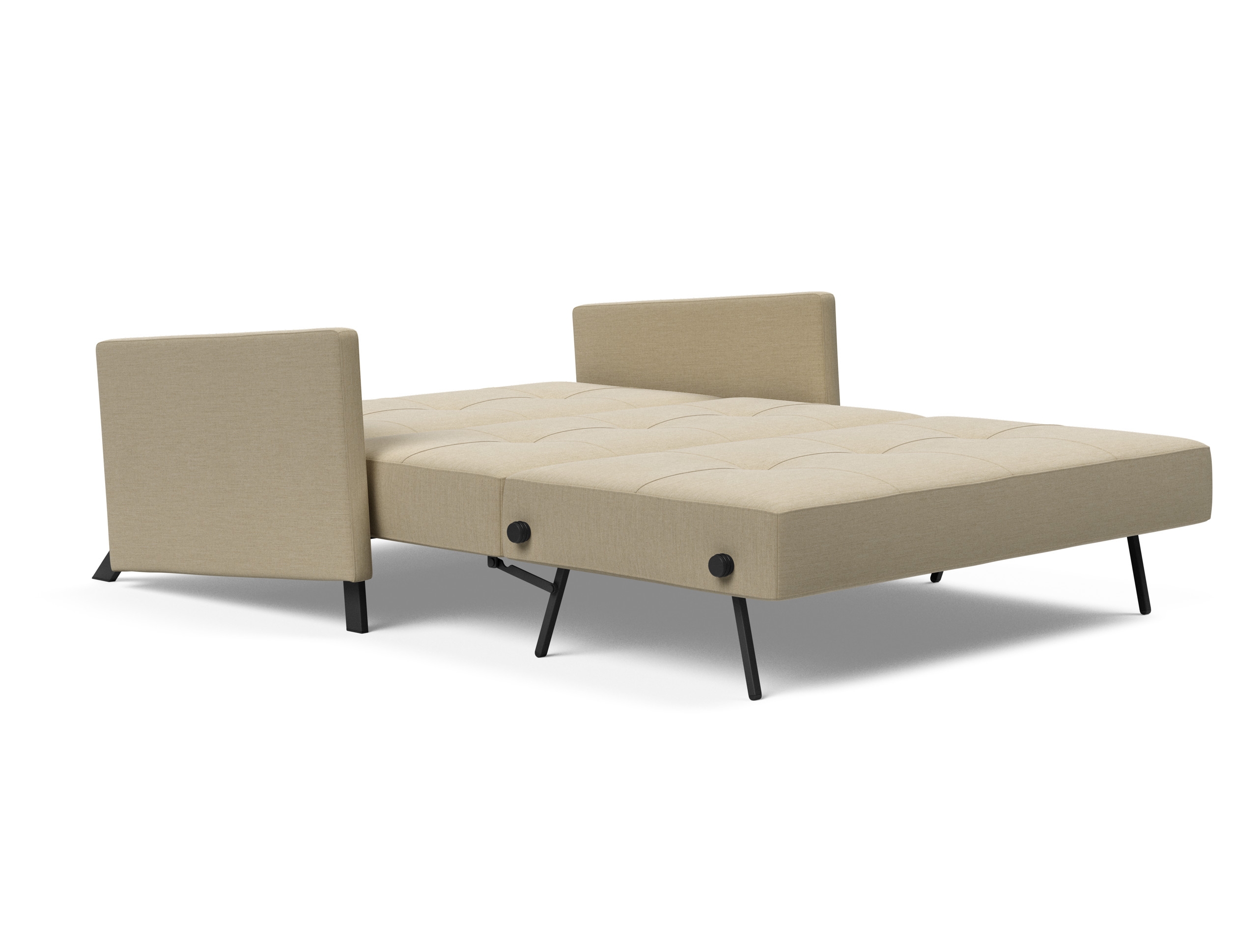 Cubed 02 Deluxe Fabric Sofa Bed w/Arms, Full Size