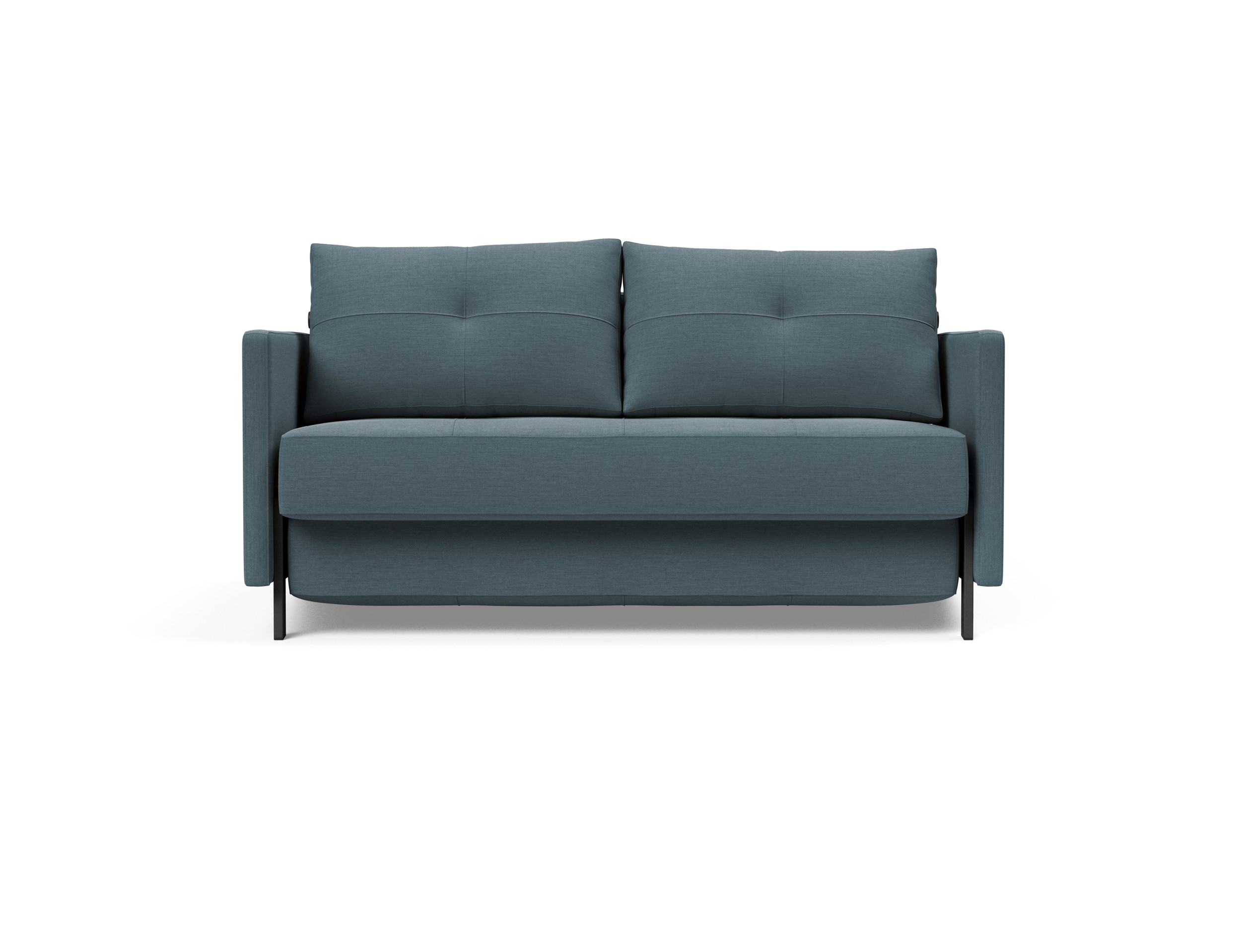 Cubed 02 Deluxe Fabric Sofa Bed w/Arms, Full Size