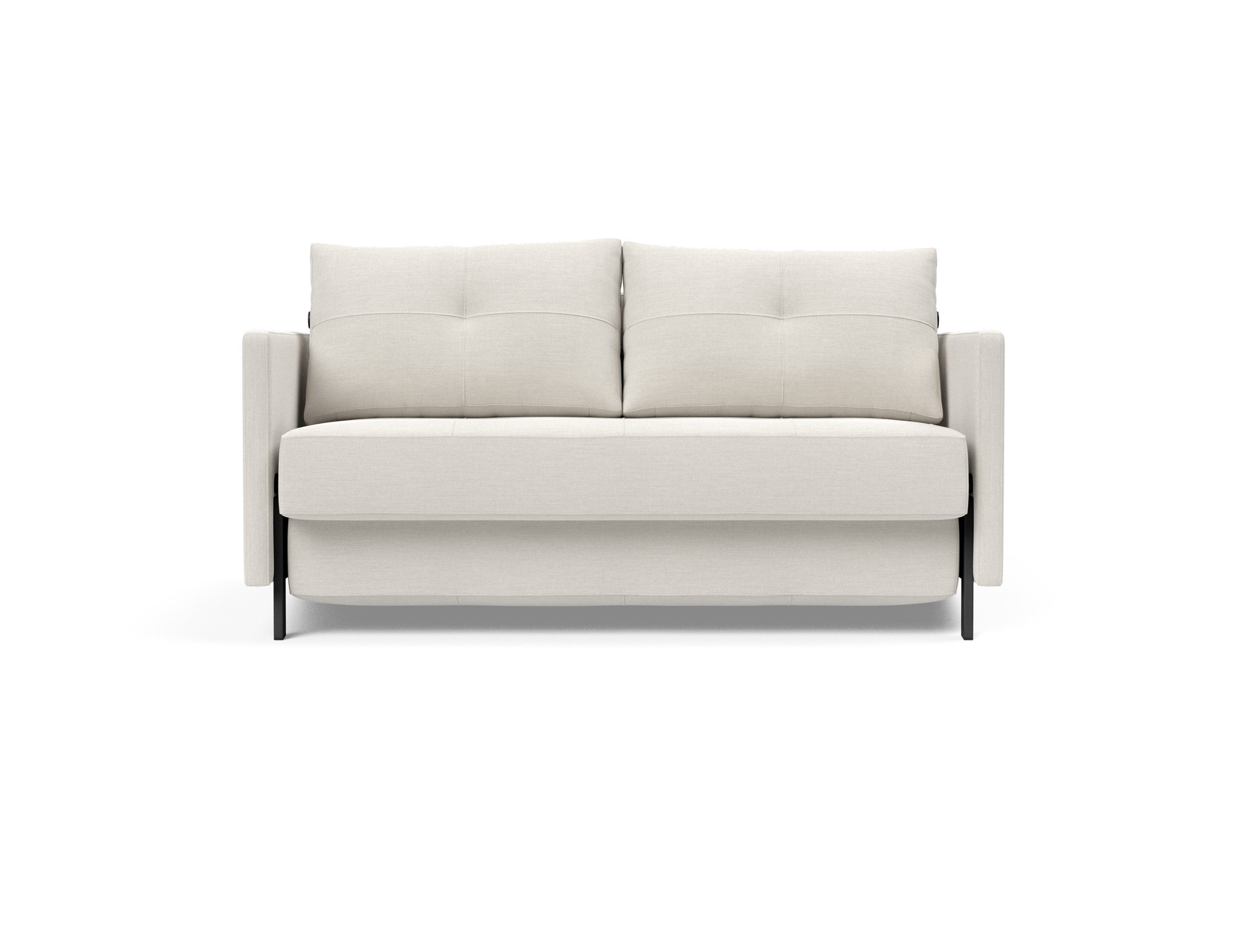 Cubed 02 Deluxe Fabric Sofa Bed w/Arms, Full Size