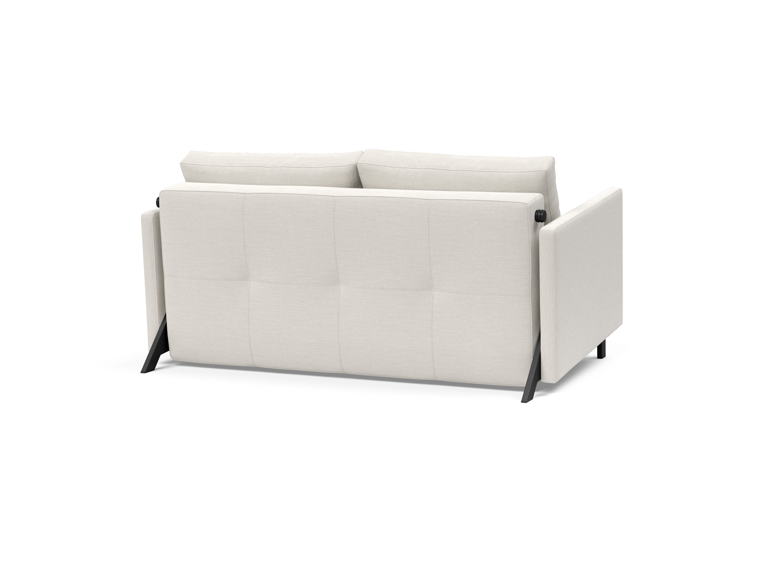 Cubed 02 Deluxe Fabric Sofa Bed w/Arms, Full Size