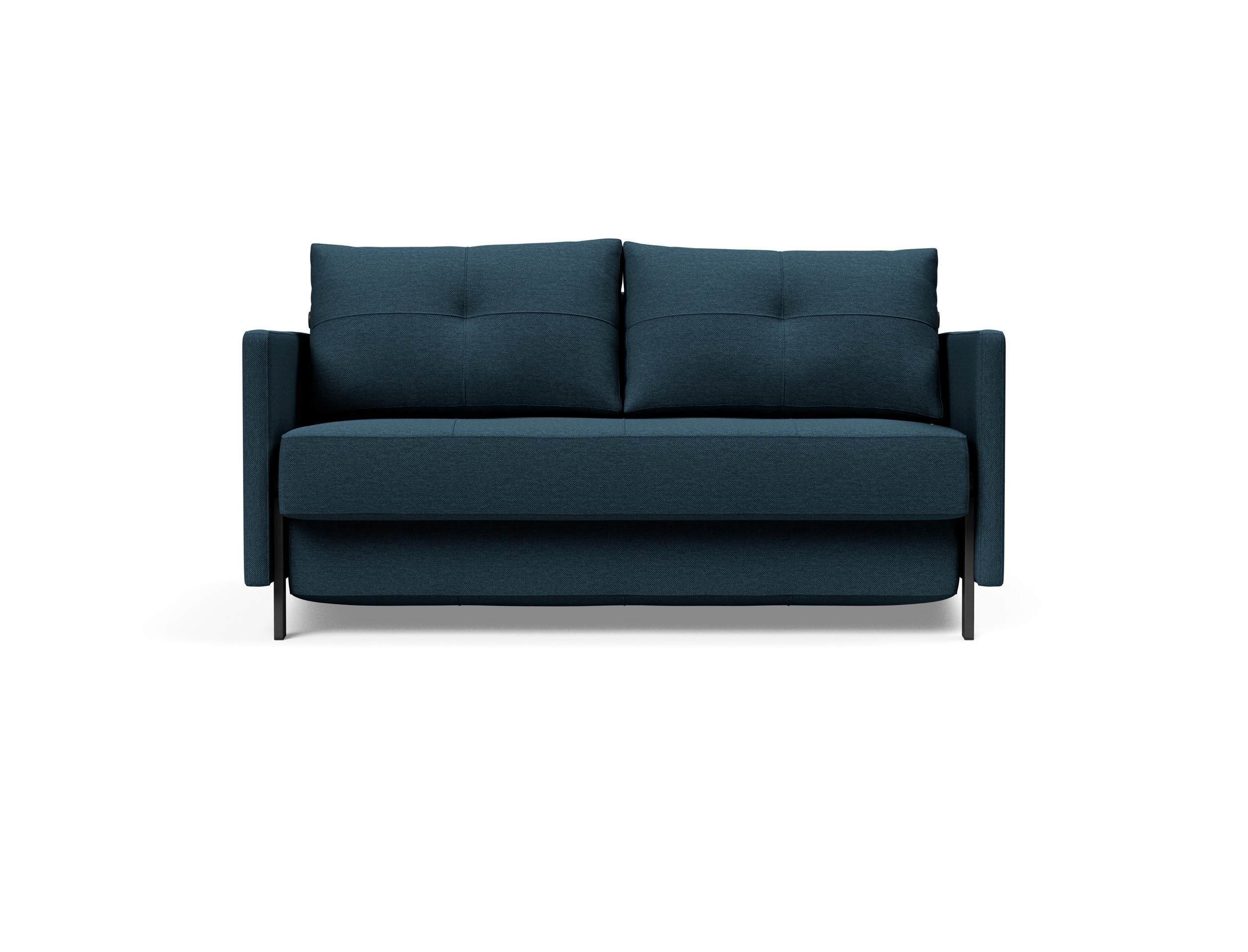 Cubed 02 Deluxe Fabric Sofa Bed w/Arms, Full Size