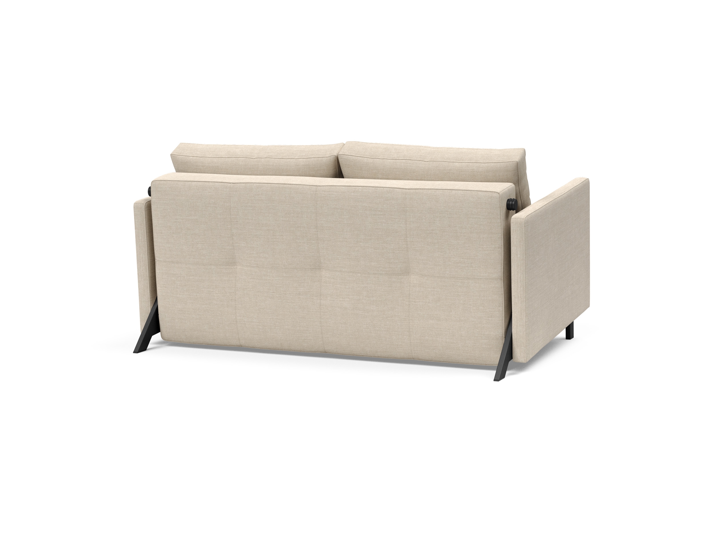 Cubed 02 Deluxe Fabric Sofa Bed w/Arms, Full Size