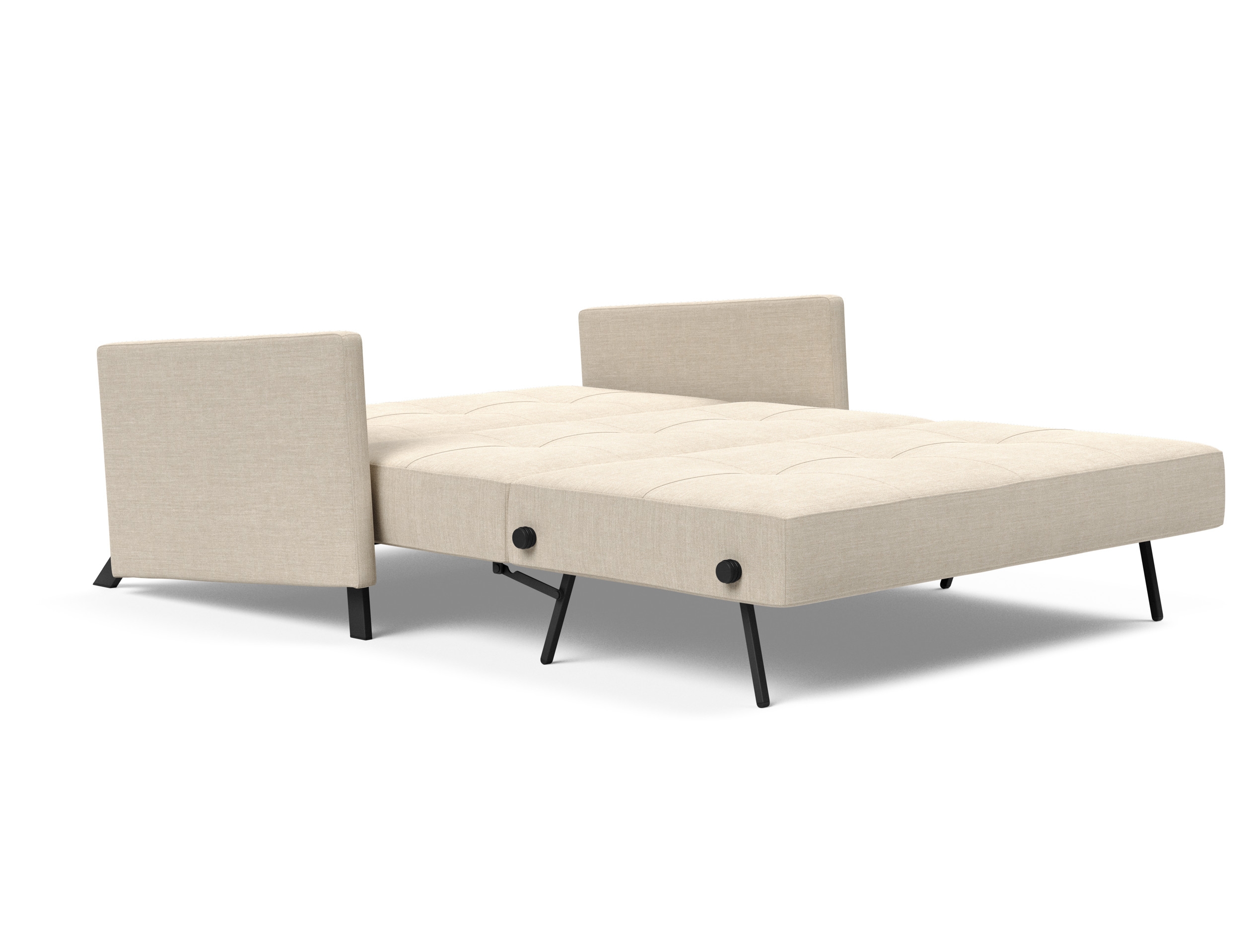 Cubed 02 Deluxe Fabric Sofa Bed w/Arms, Full Size
