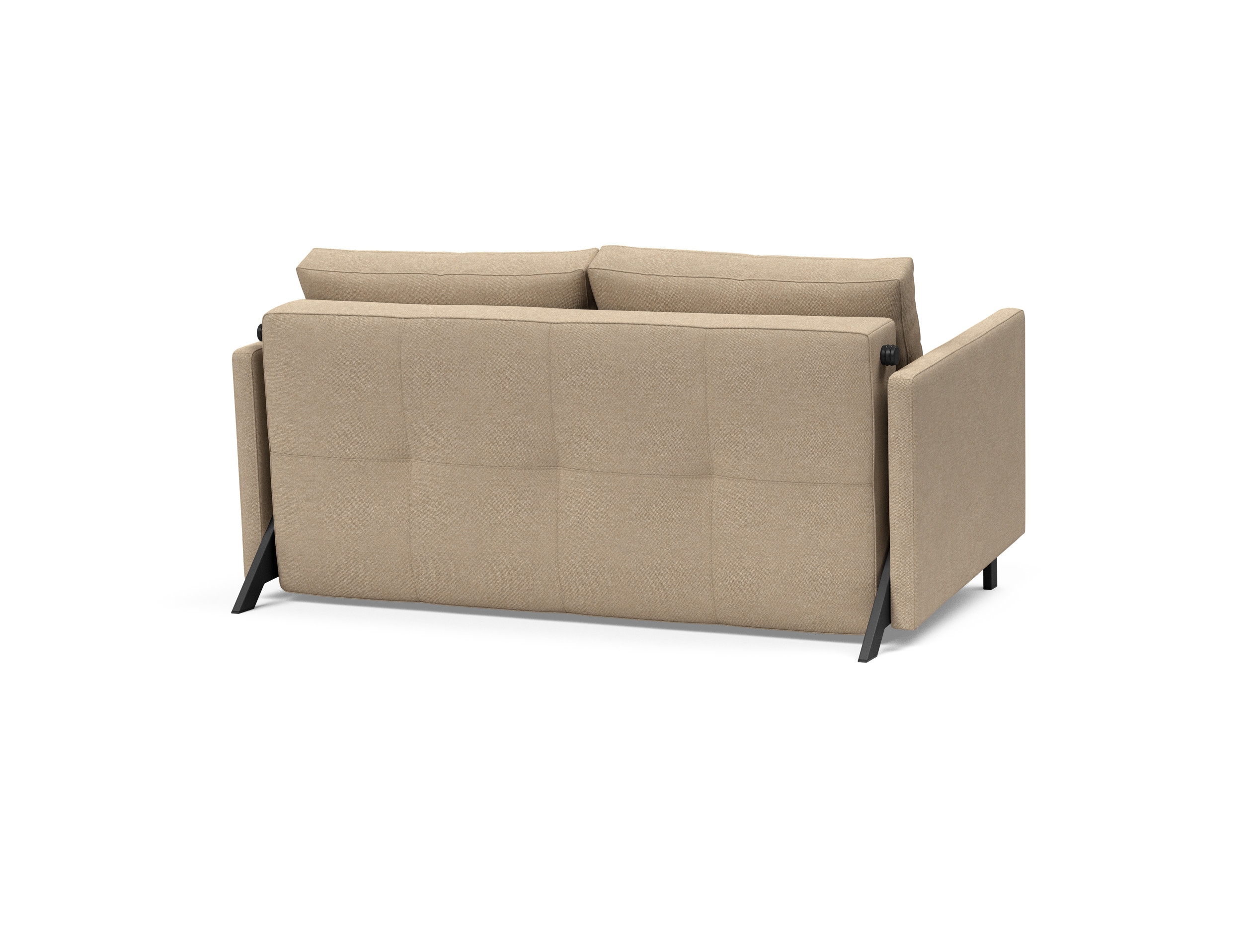 Cubed 02 Deluxe Fabric Sofa Bed w/Arms, Full Size