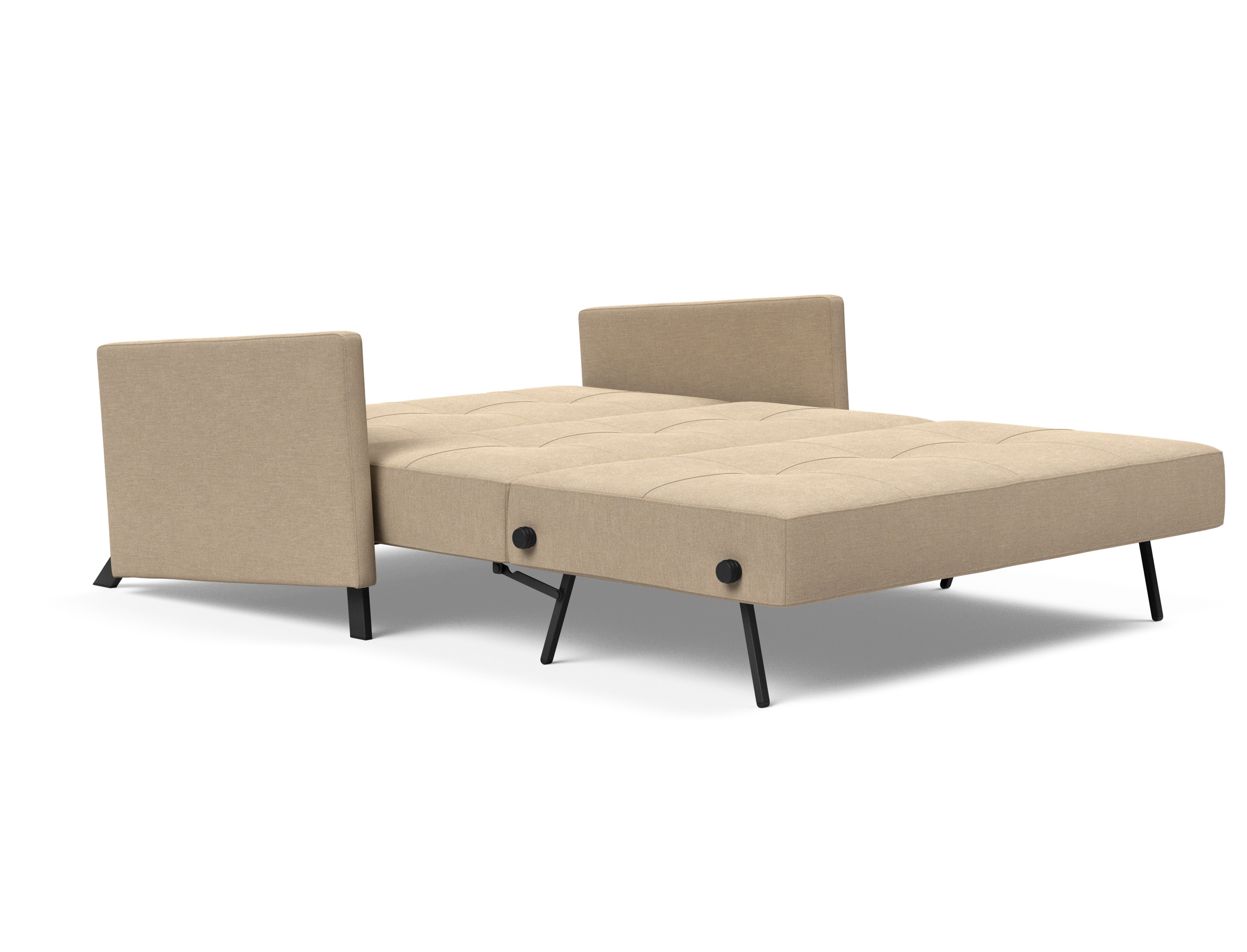 Cubed 02 Deluxe Fabric Sofa Bed w/Arms, Full Size
