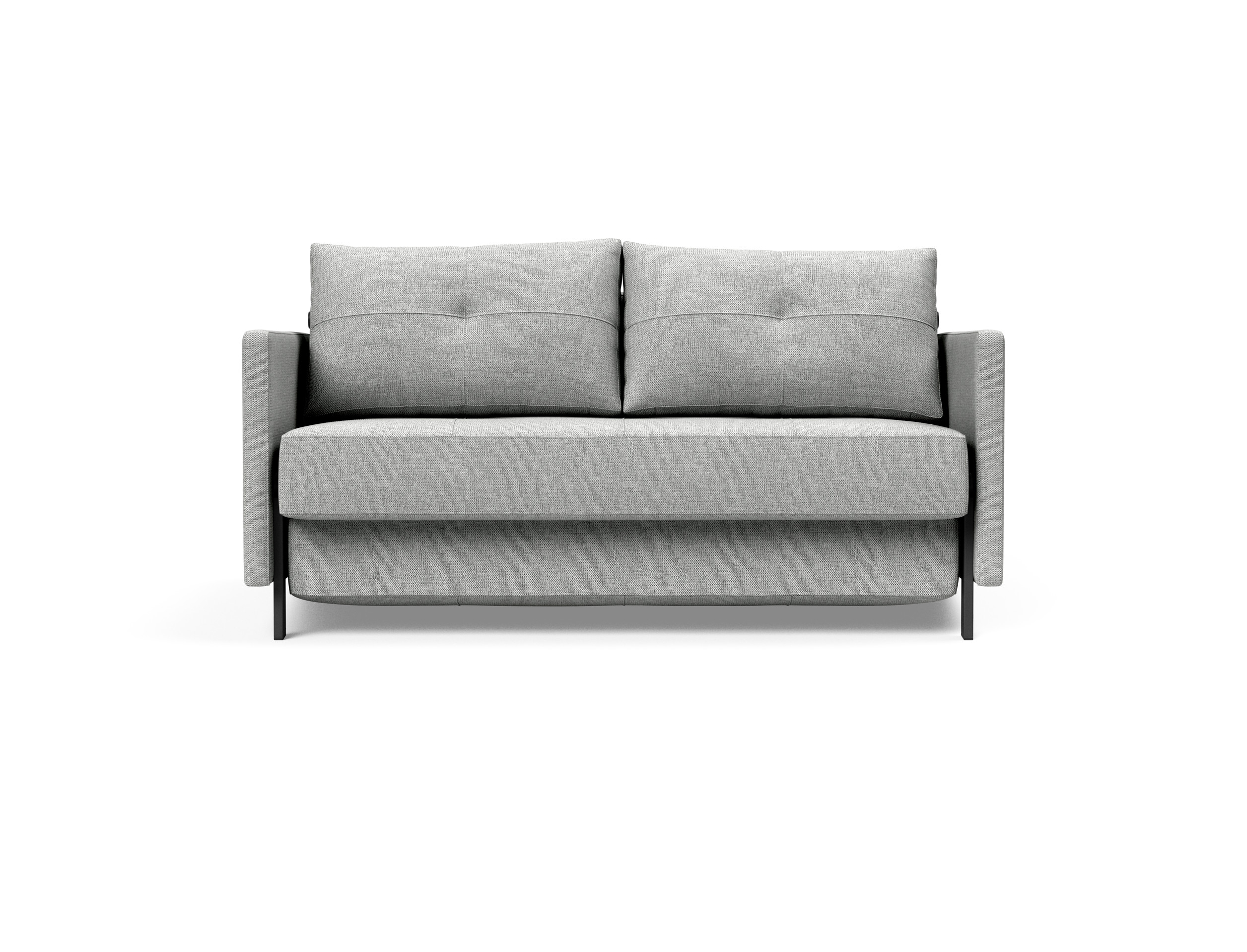 Cubed 02 Deluxe Fabric Sofa Bed w/Arms, Full Size