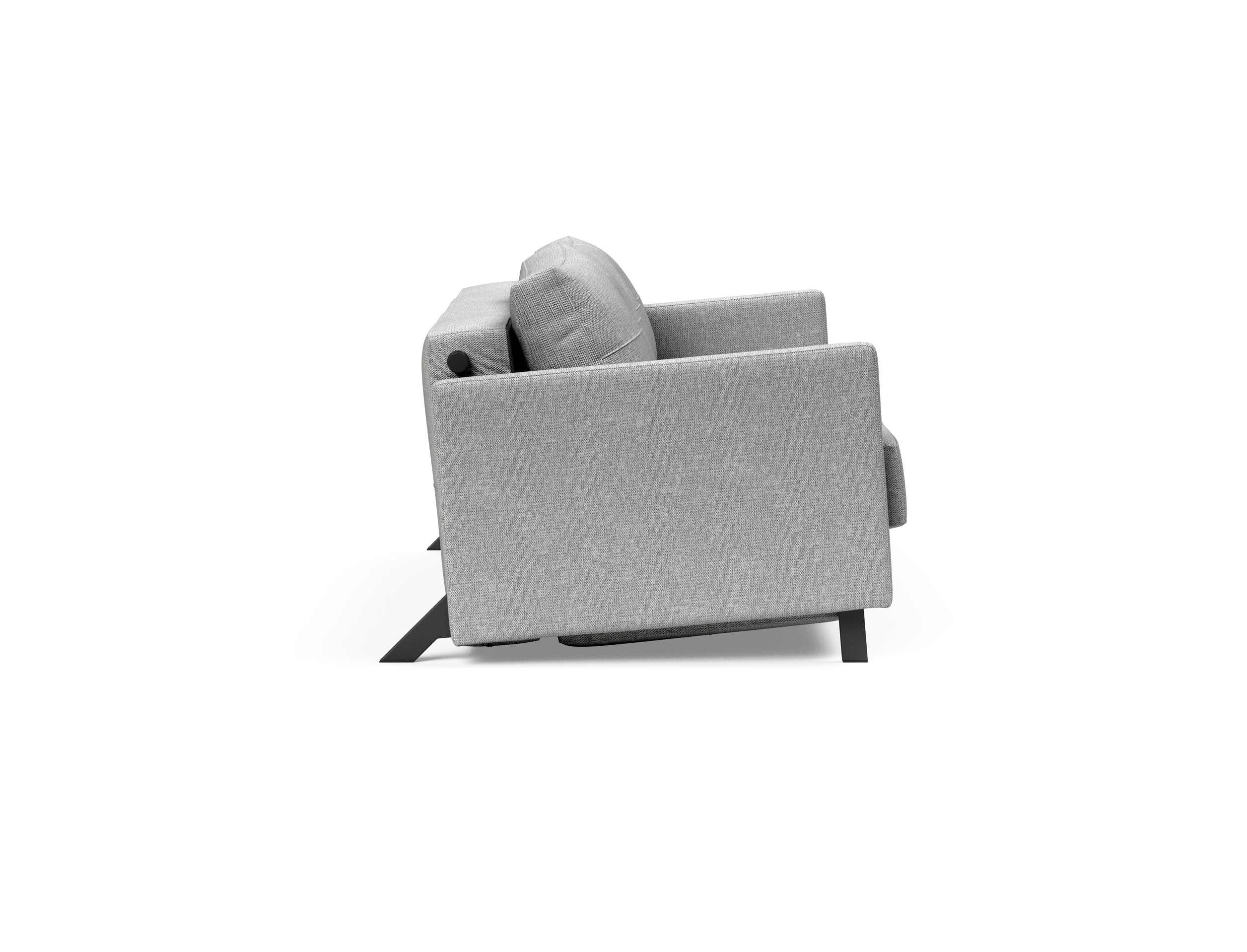 Cubed 02 Deluxe Fabric Sofa Bed w/Arms, Full Size
