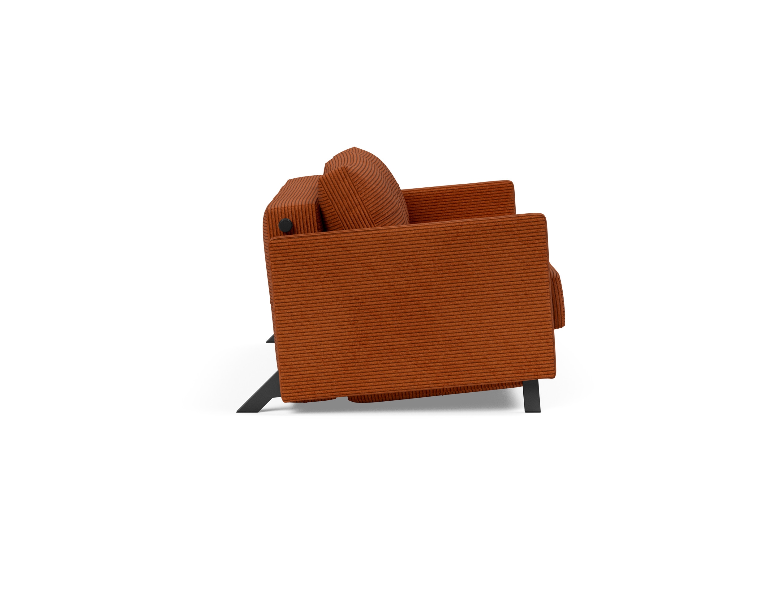 Cubed 02 Deluxe Fabric Sofa Bed w/Arms, Full Size