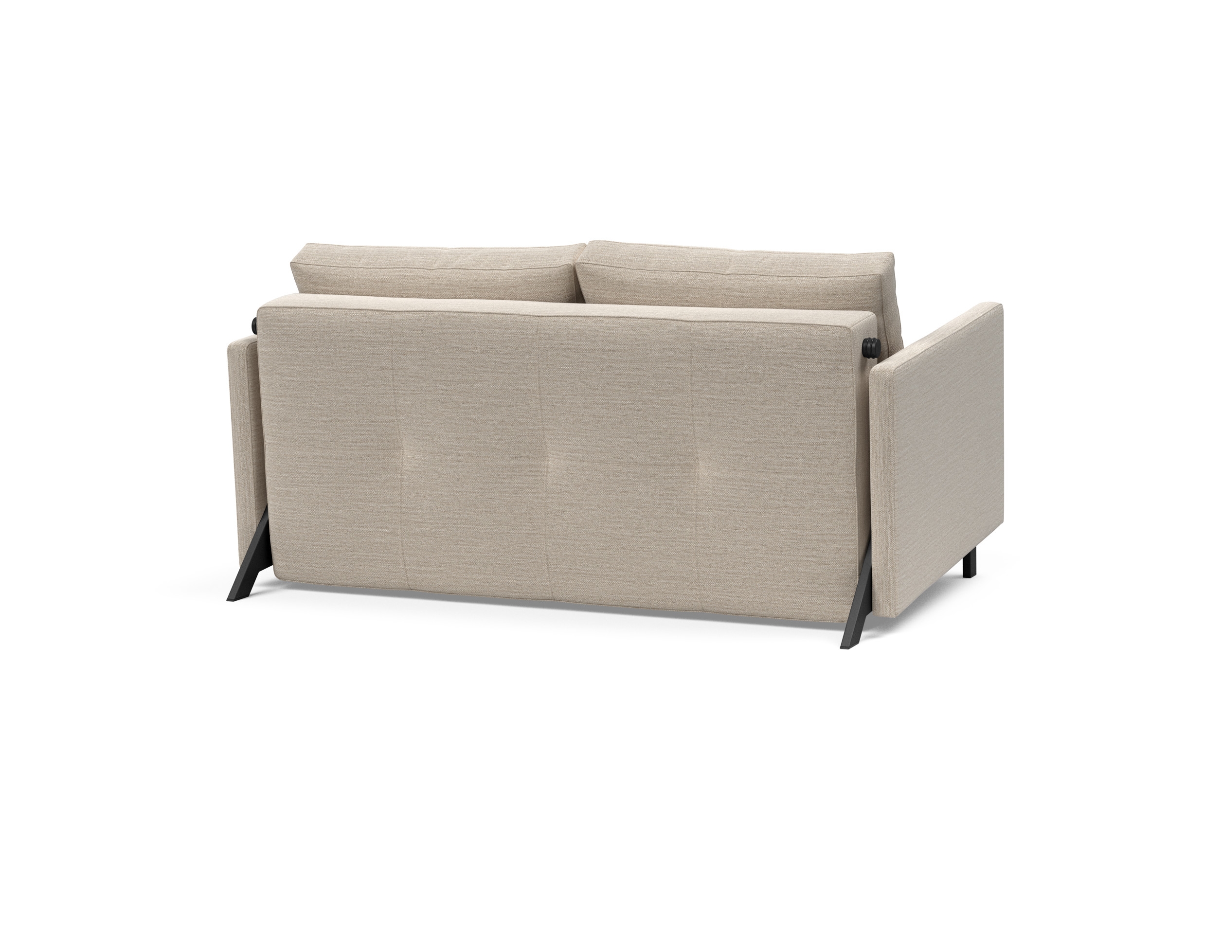 Cubed 02 Deluxe Fabric Sofa Bed w/Arms, Full Size
