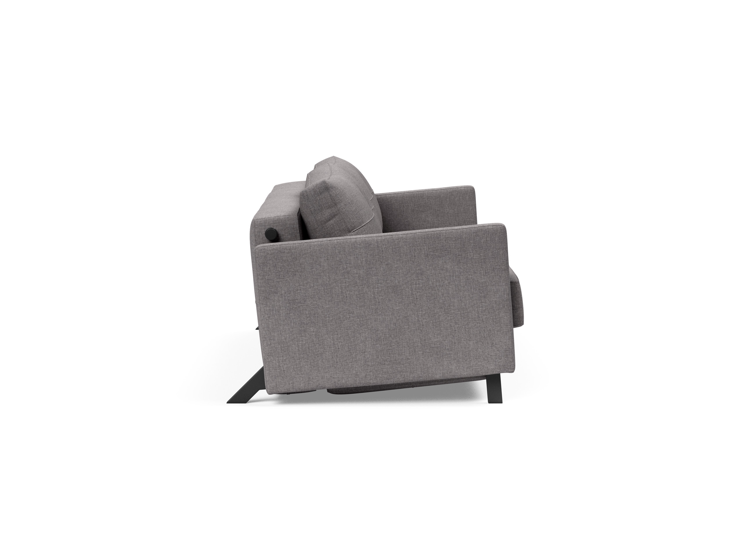 Cubed 02 Deluxe Fabric Sofa Bed w/Arms, Queen Size