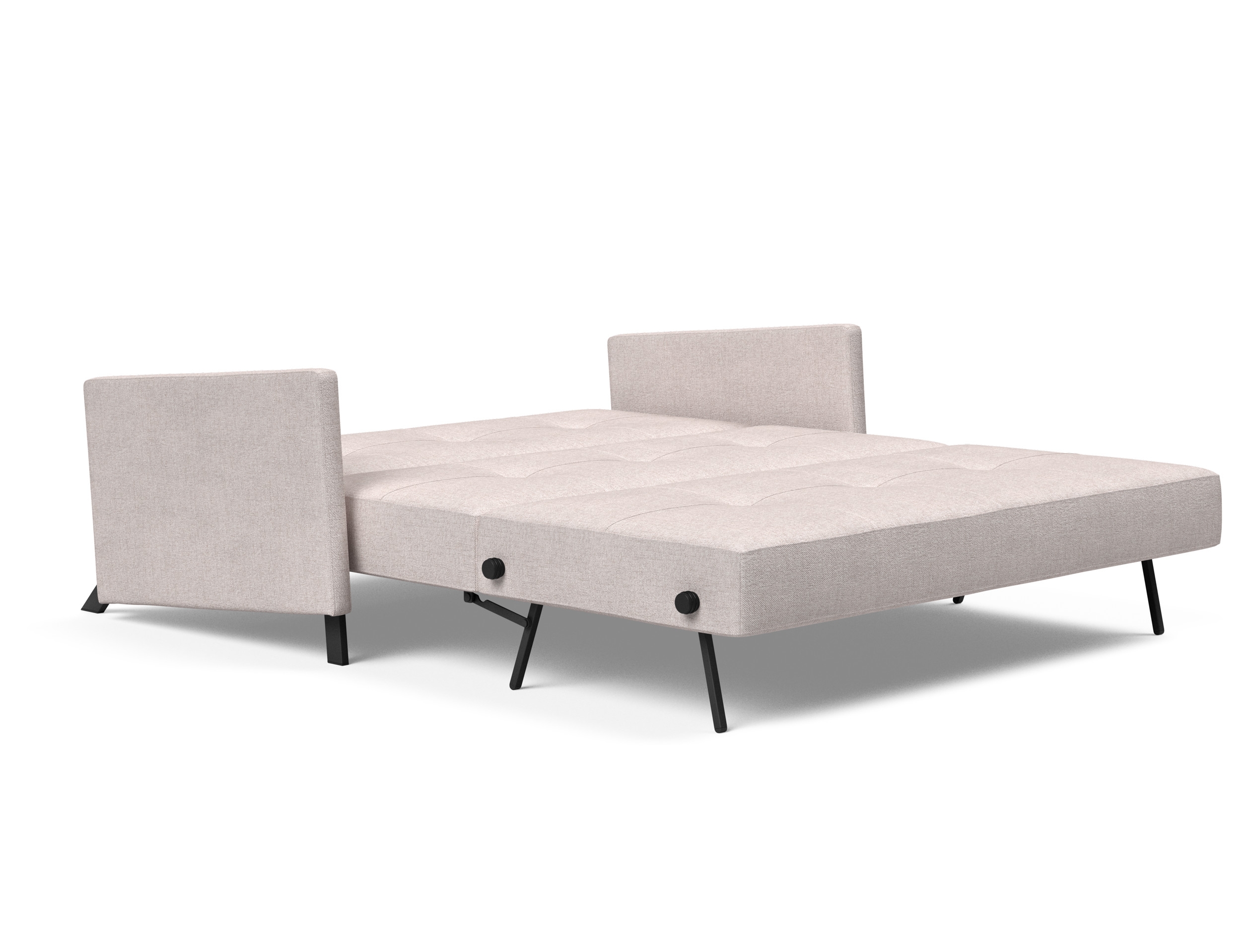Cubed 02 Deluxe Fabric Sofa Bed w/Arms, Queen Size