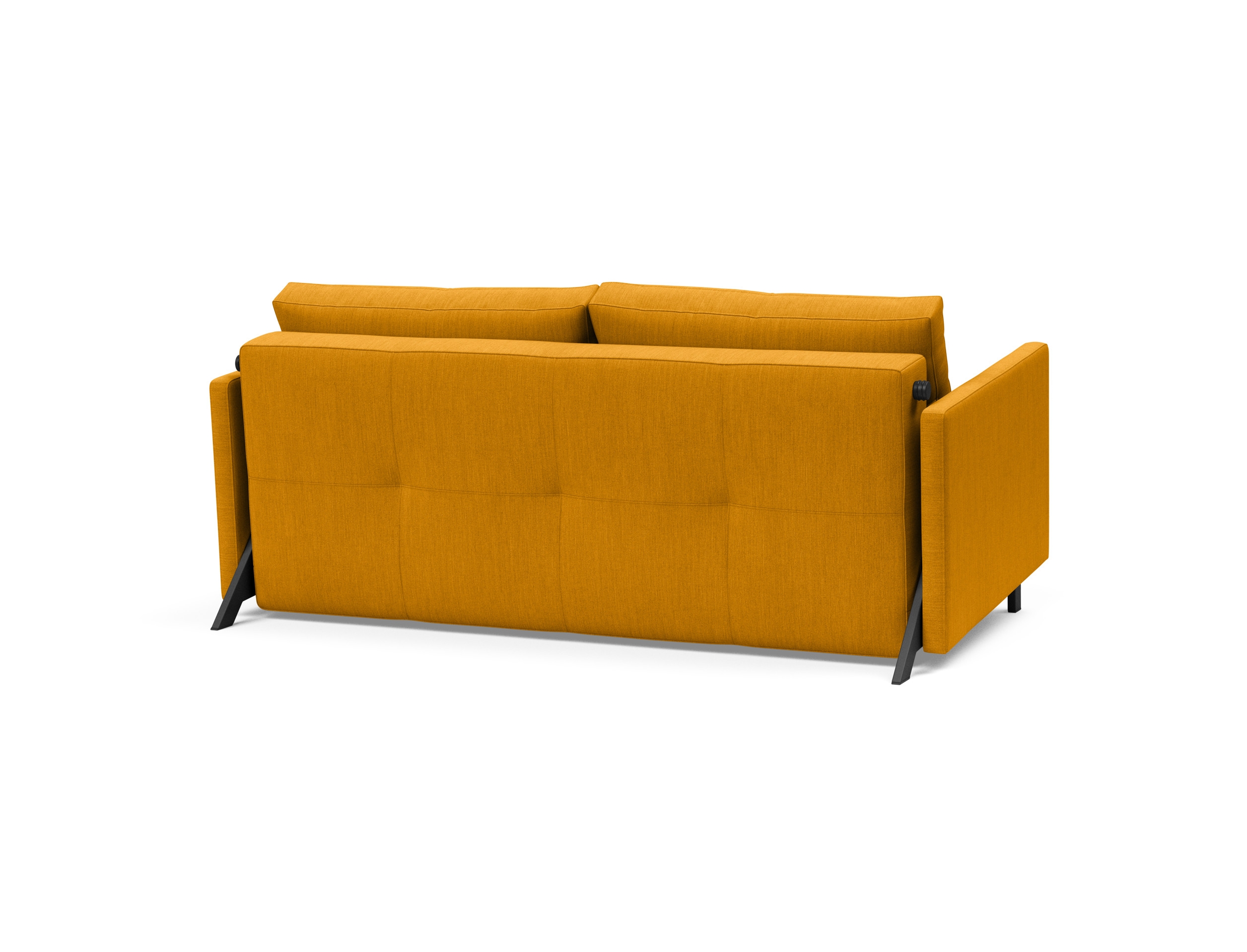 Cubed 02 Deluxe Fabric Sofa Bed w/Arms, Queen Size