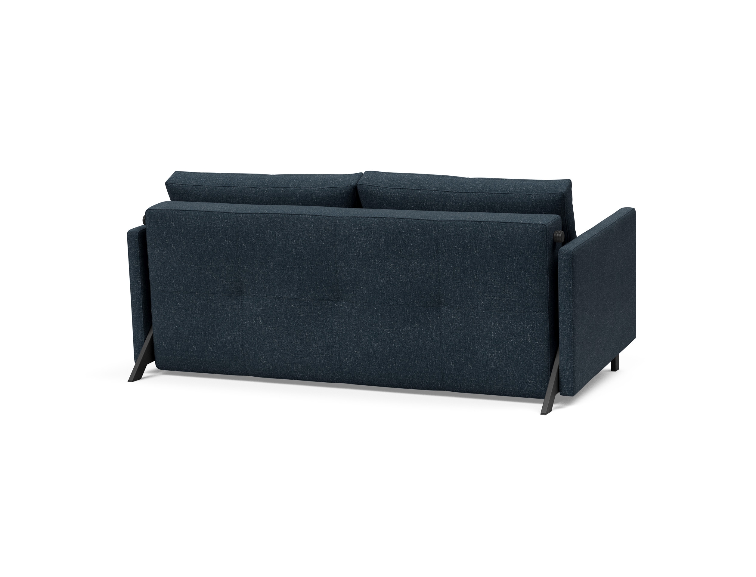 Cubed 02 Deluxe Fabric Sofa Bed w/Arms, Queen Size