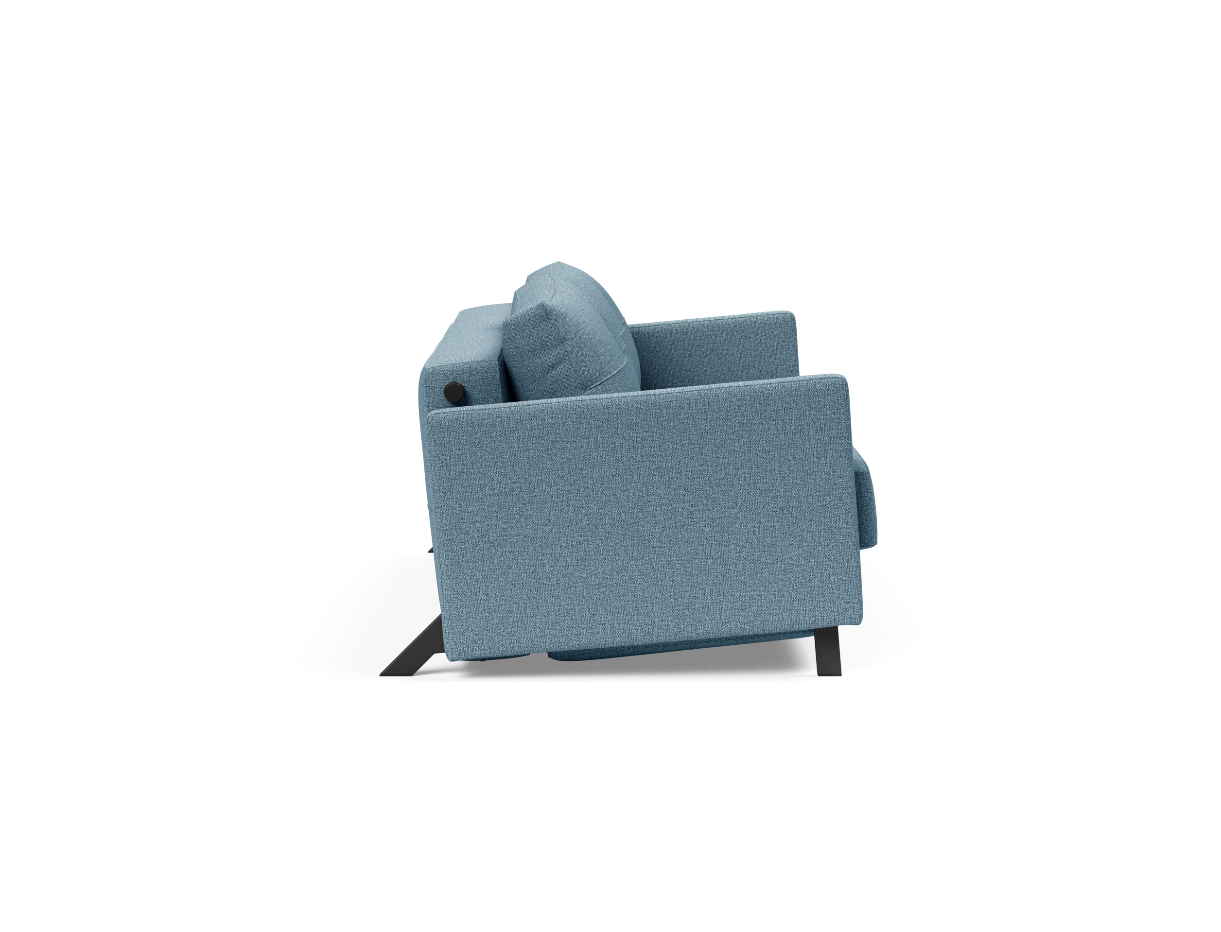 Cubed 02 Deluxe Fabric Sofa Bed w/Arms, Queen Size