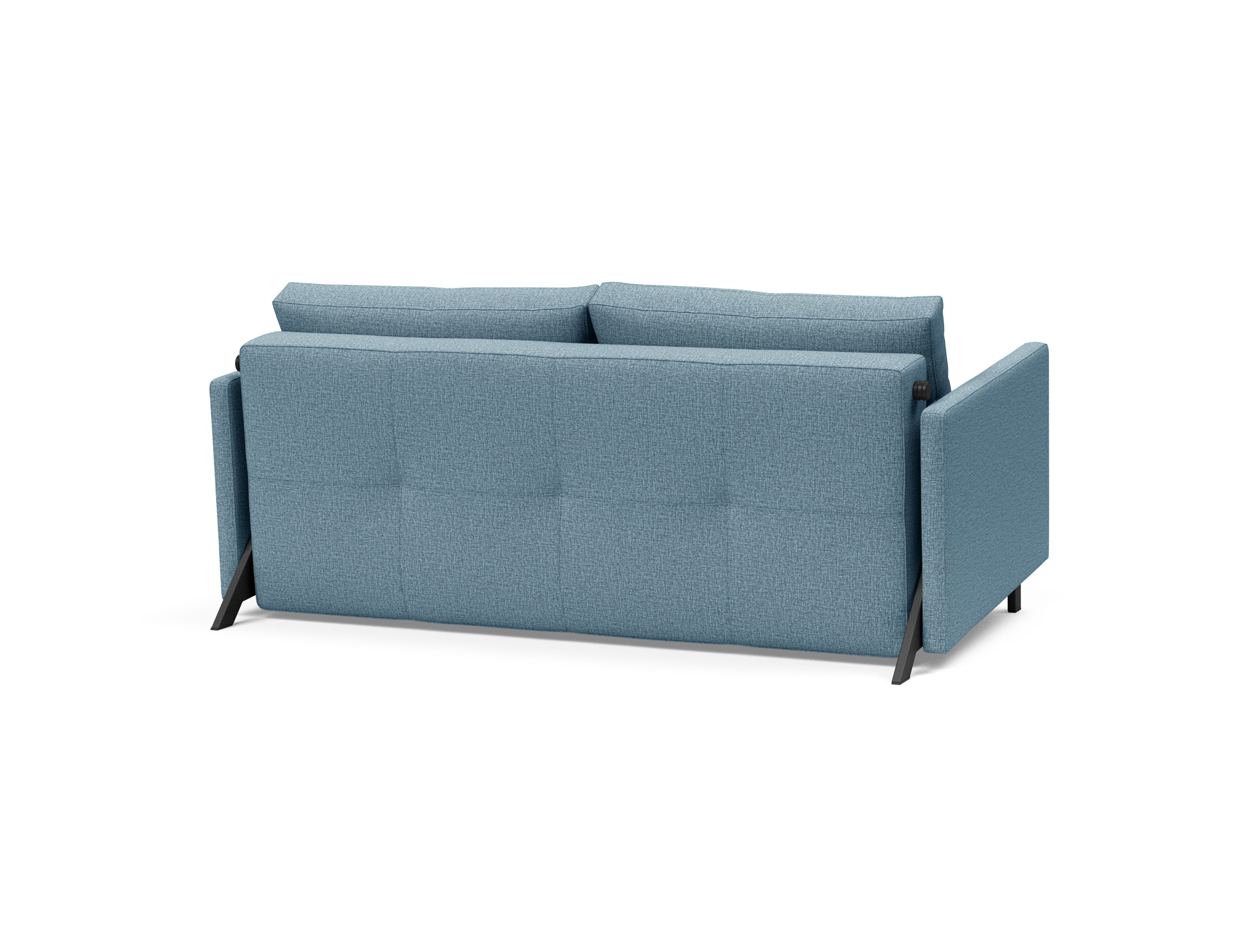 Cubed 02 Deluxe Fabric Sofa Bed w/Arms, Queen Size
