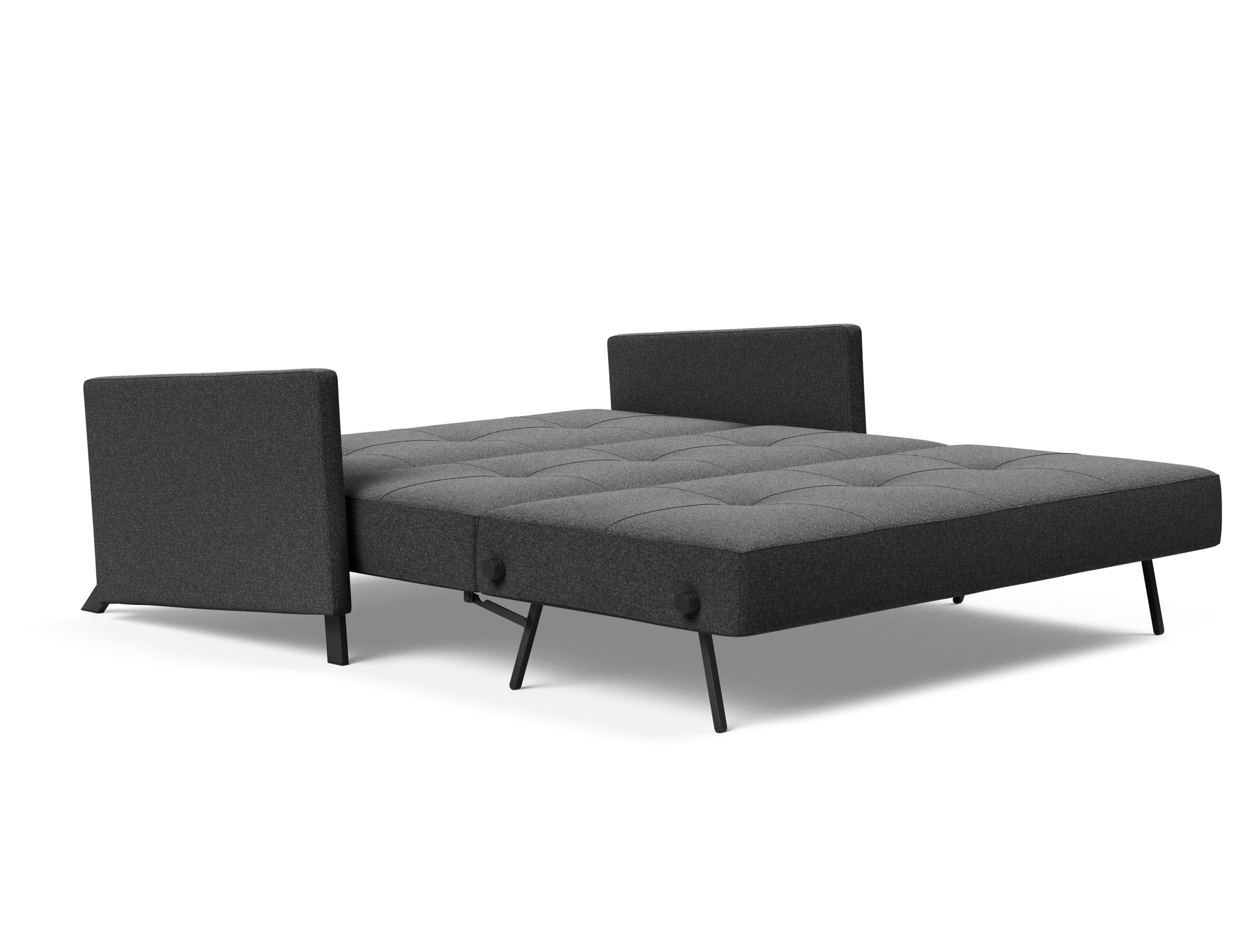 Cubed 02 Deluxe Fabric Sofa Bed w/Arms, Queen Size