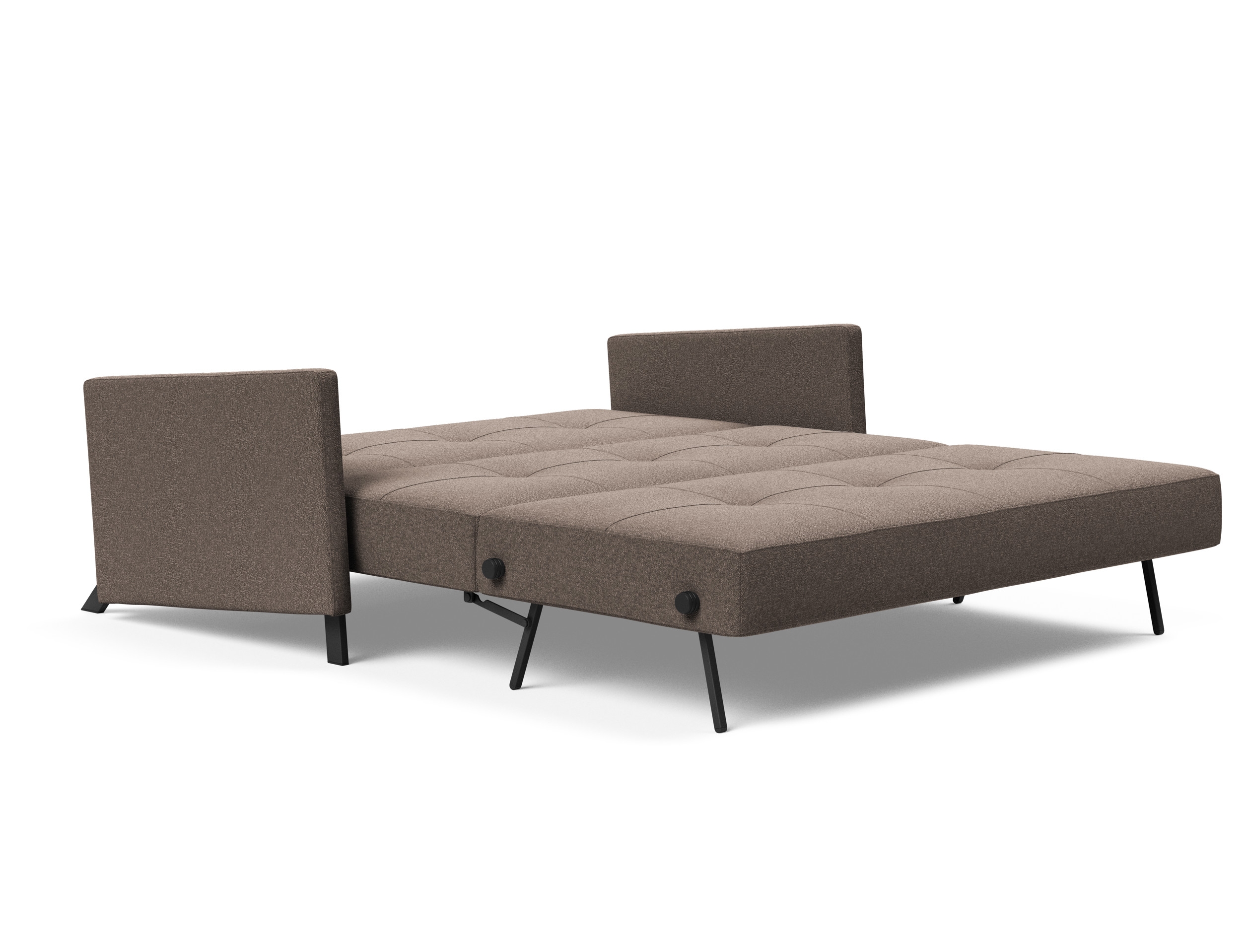 Cubed 02 Deluxe Fabric Sofa Bed w/Arms, Queen Size