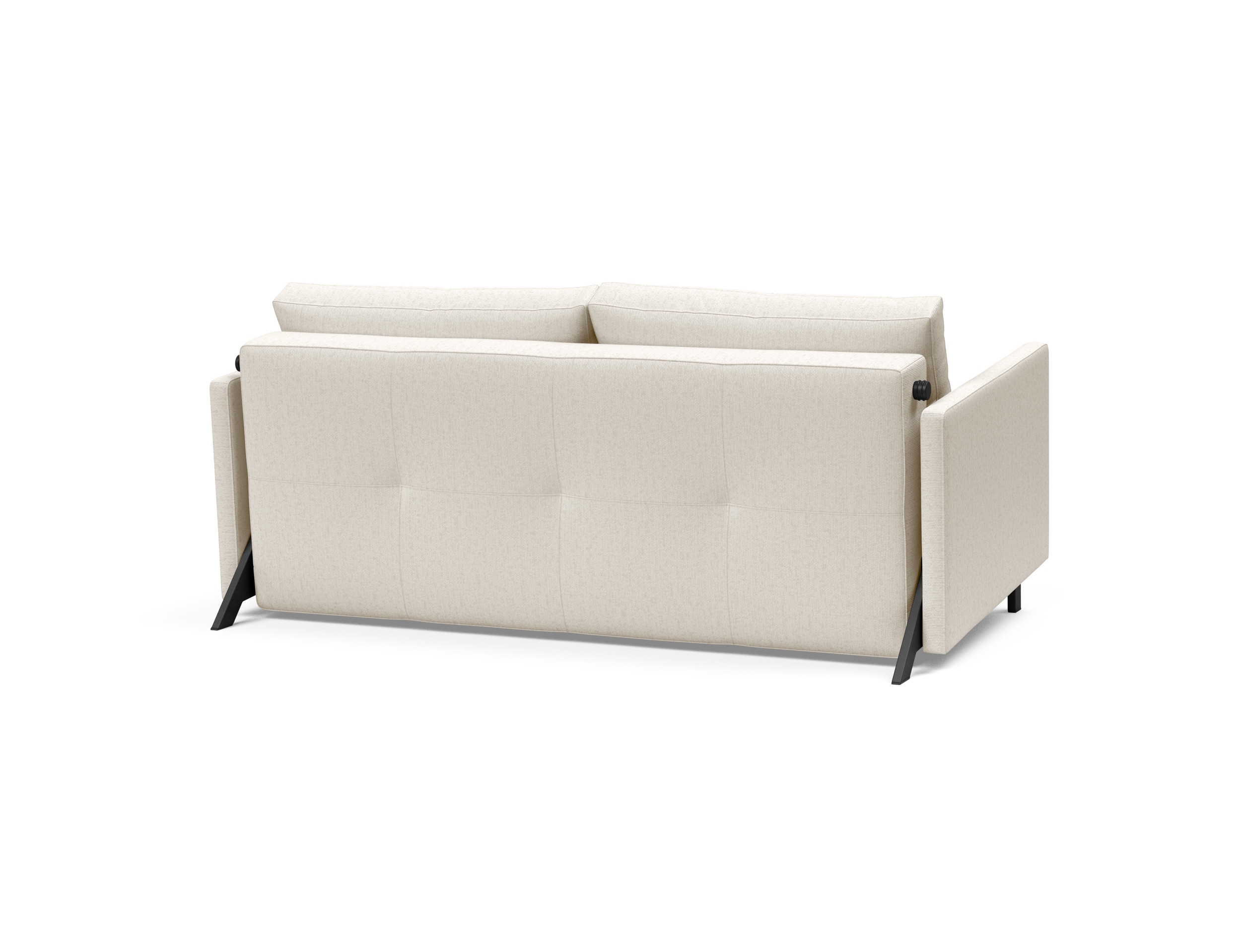 Cubed 02 Deluxe Fabric Sofa Bed w/Arms, Queen Size
