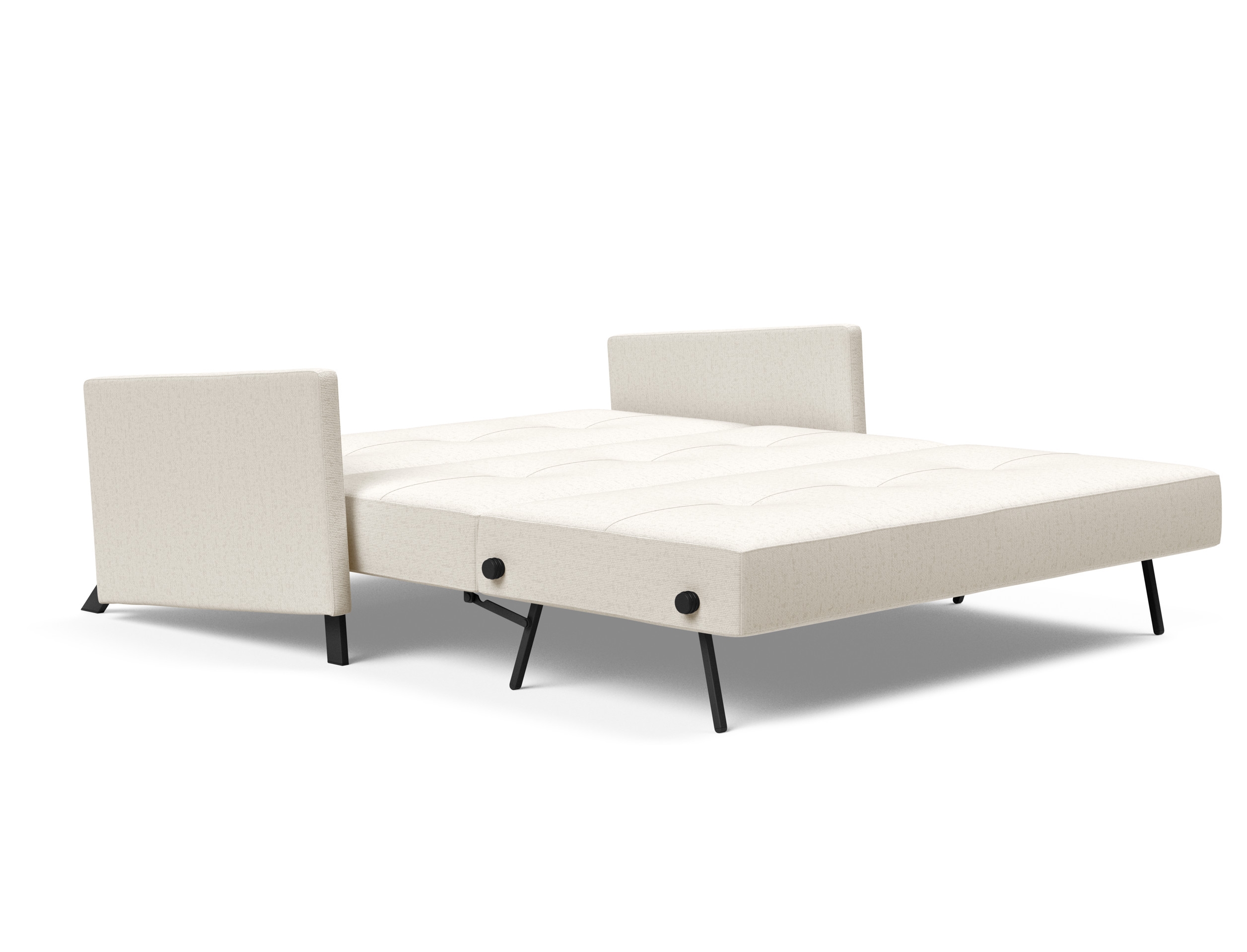 Cubed 02 Deluxe Fabric Sofa Bed w/Arms, Queen Size