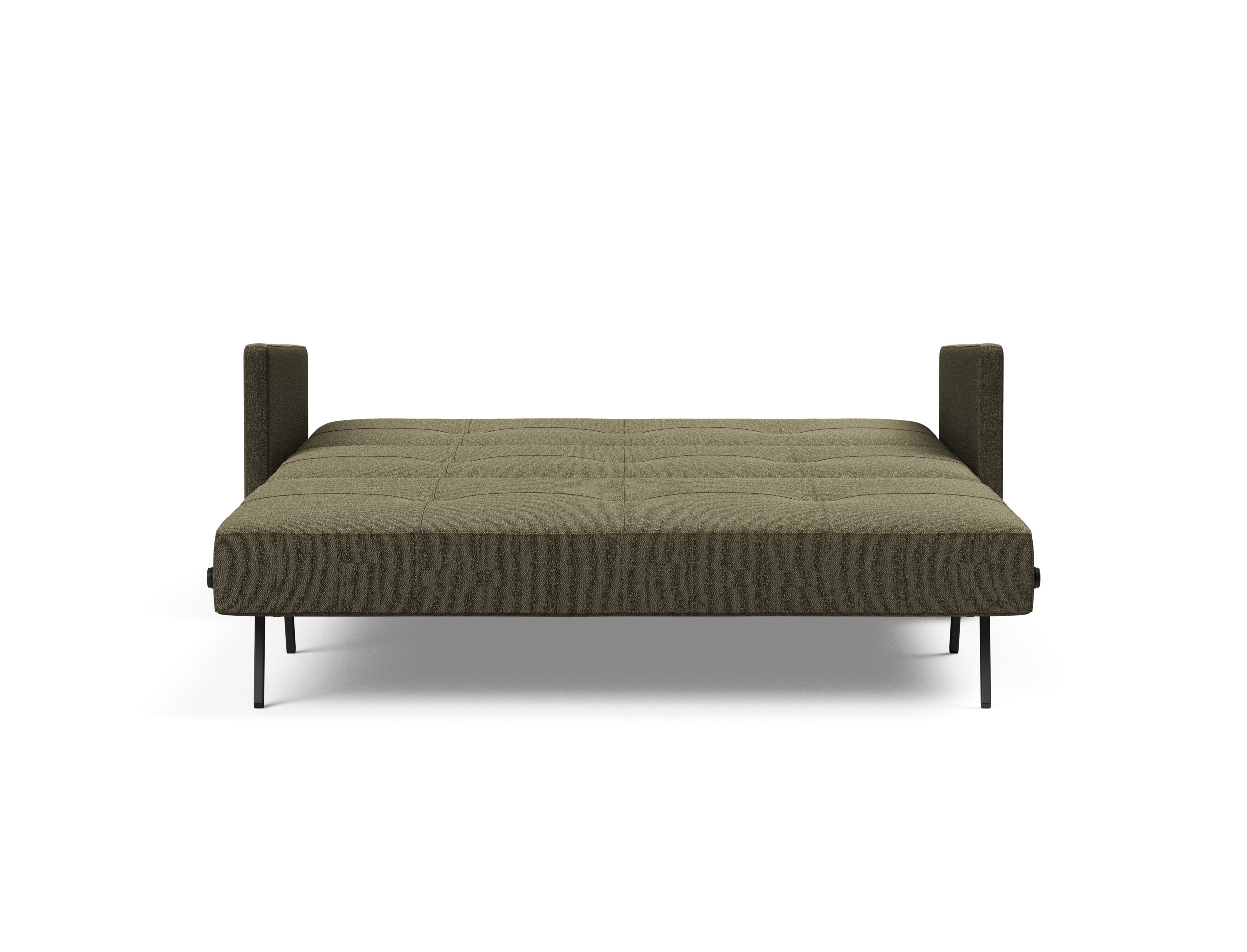Cubed 02 Deluxe Fabric Sofa Bed w/Arms, Queen Size