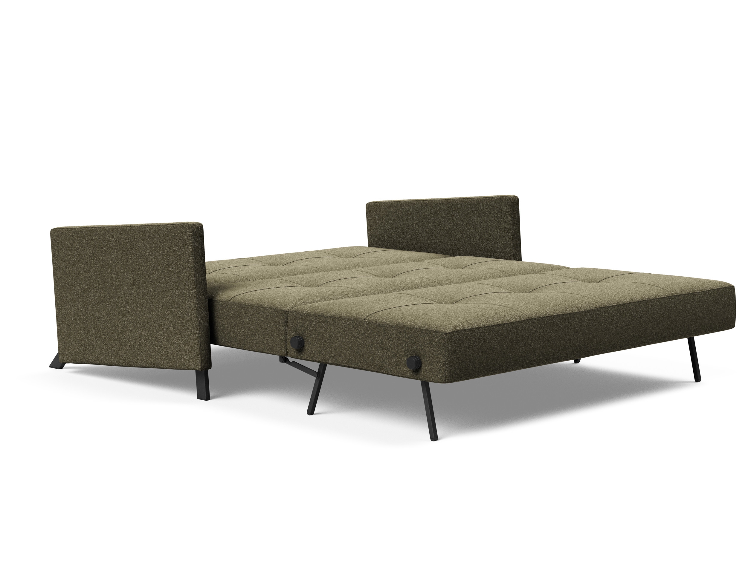 Cubed 02 Deluxe Fabric Sofa Bed w/Arms, Queen Size