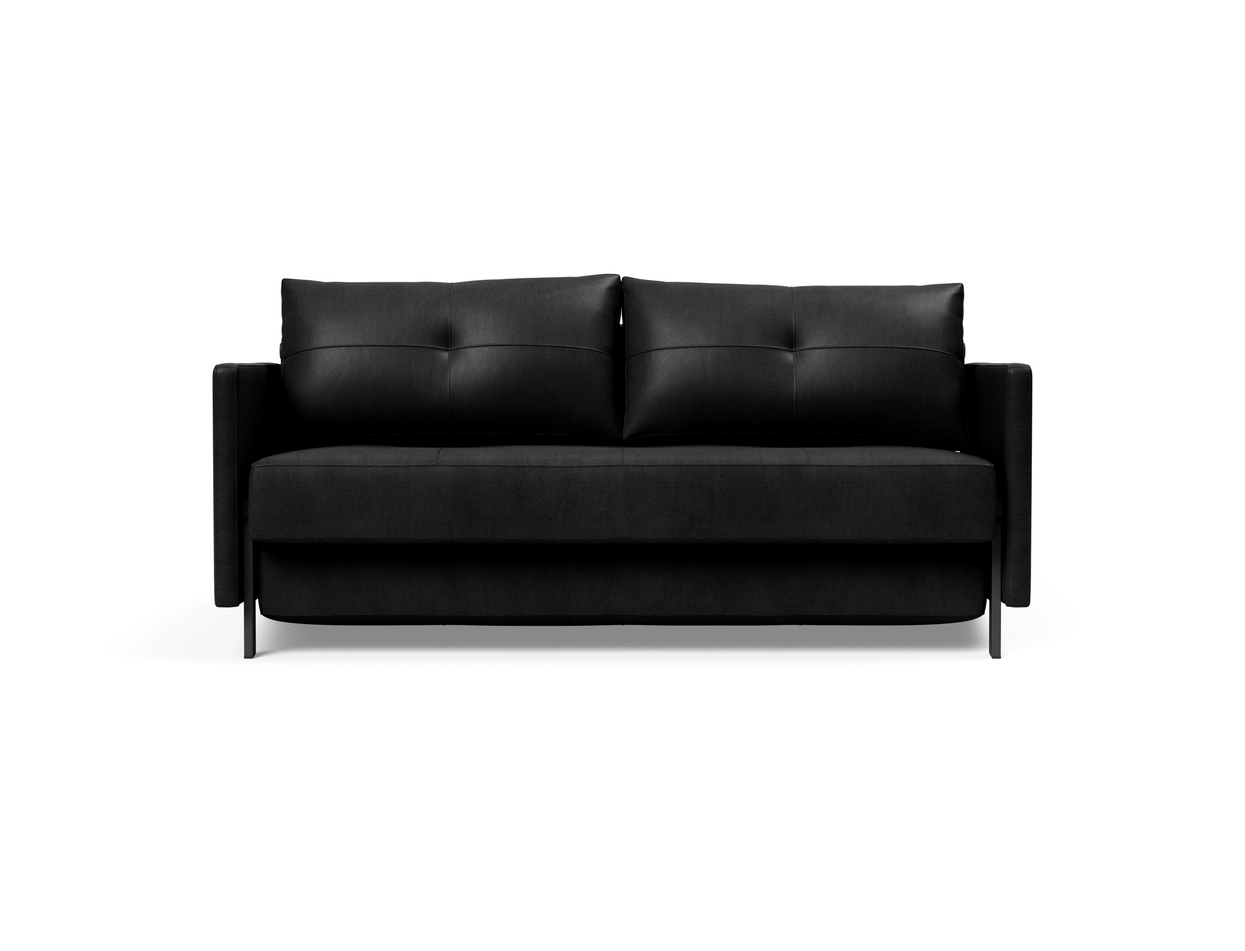 Cubed 02 Deluxe Fabric Sofa Bed w/Arms, Queen Size